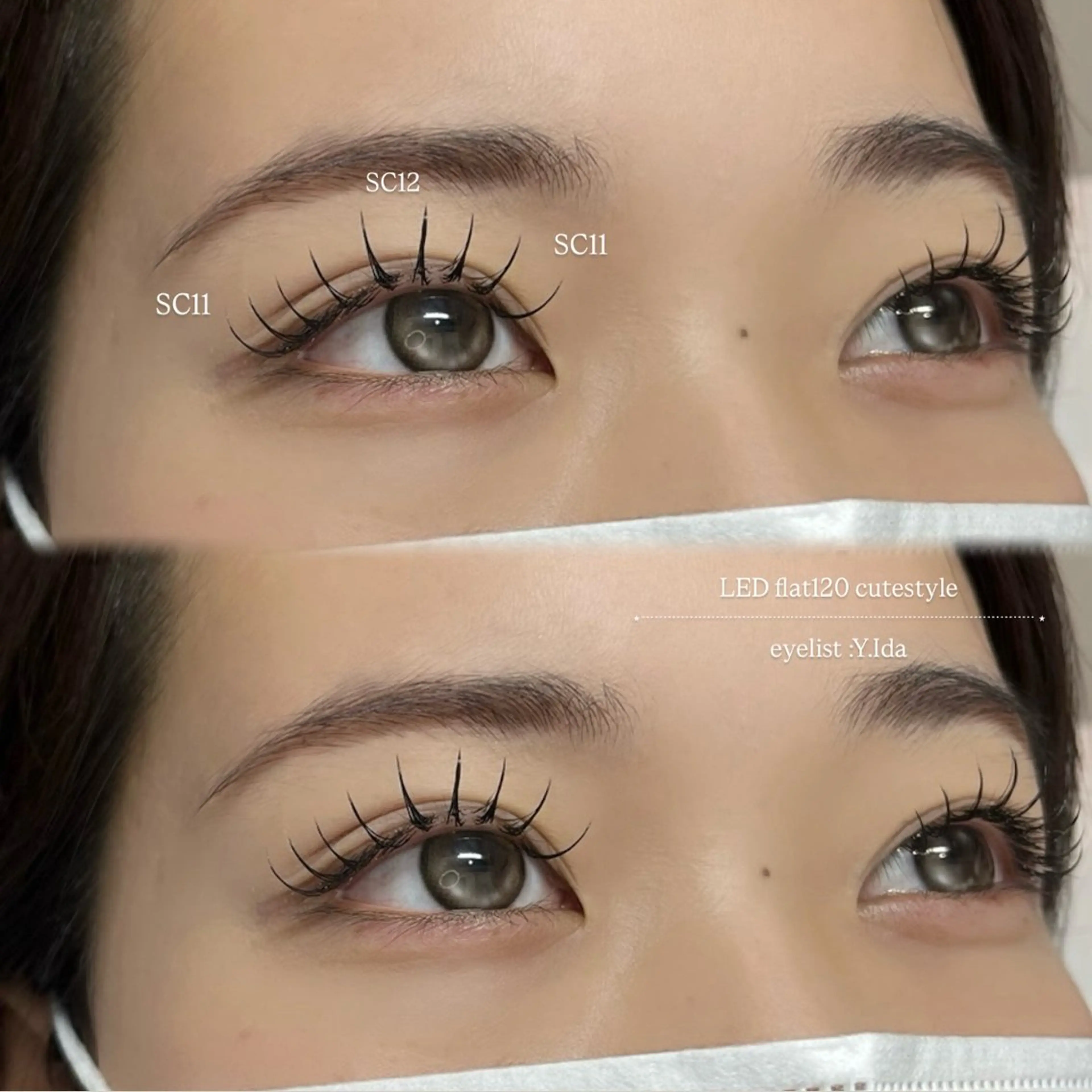 マツエク・マツパ Y. Idaのマツエク・マツパデザイン