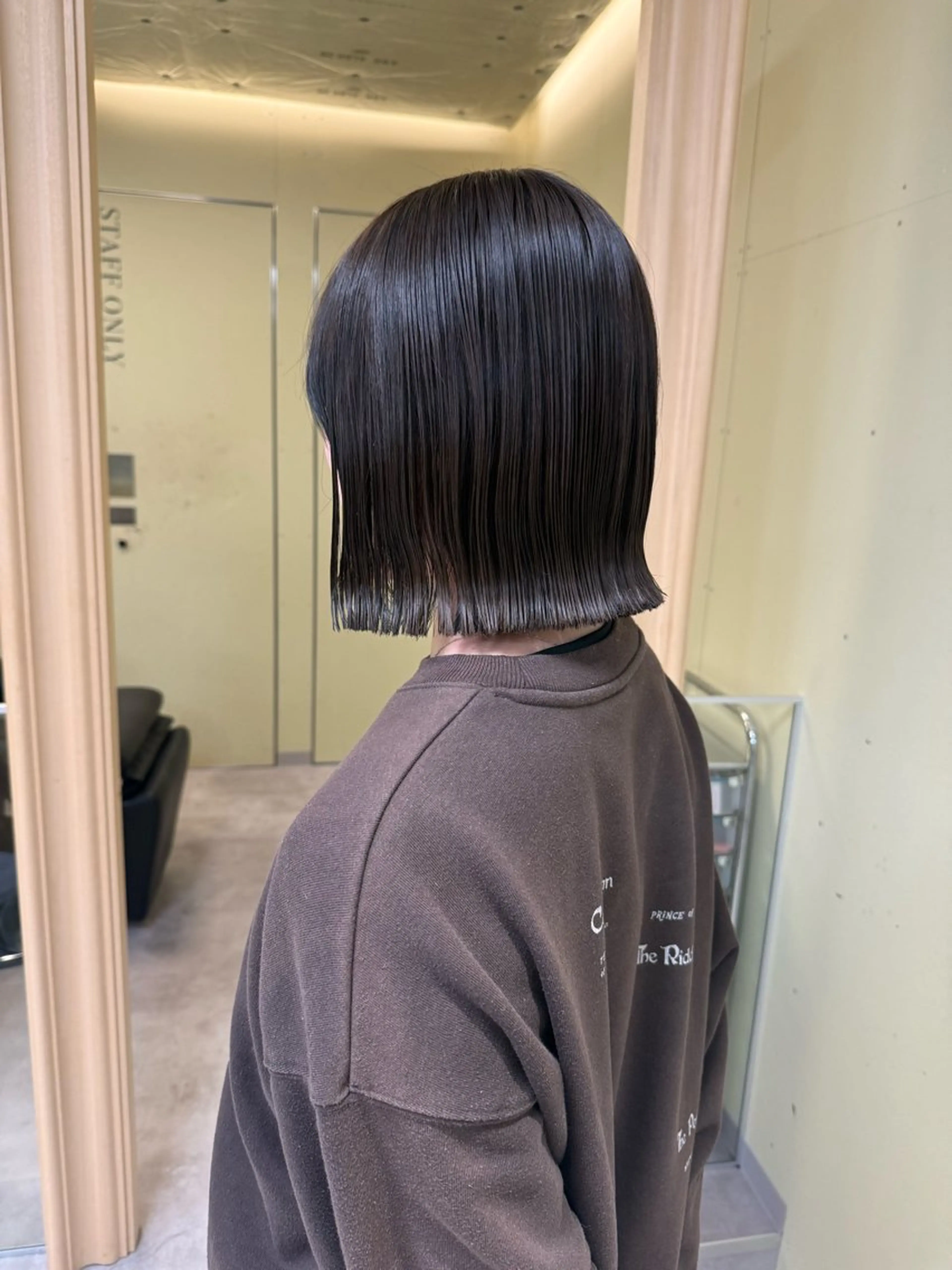 ショート カラー カット ヘアカラー 伶風/ボブ/ ハッシュカットのヘアスタイル