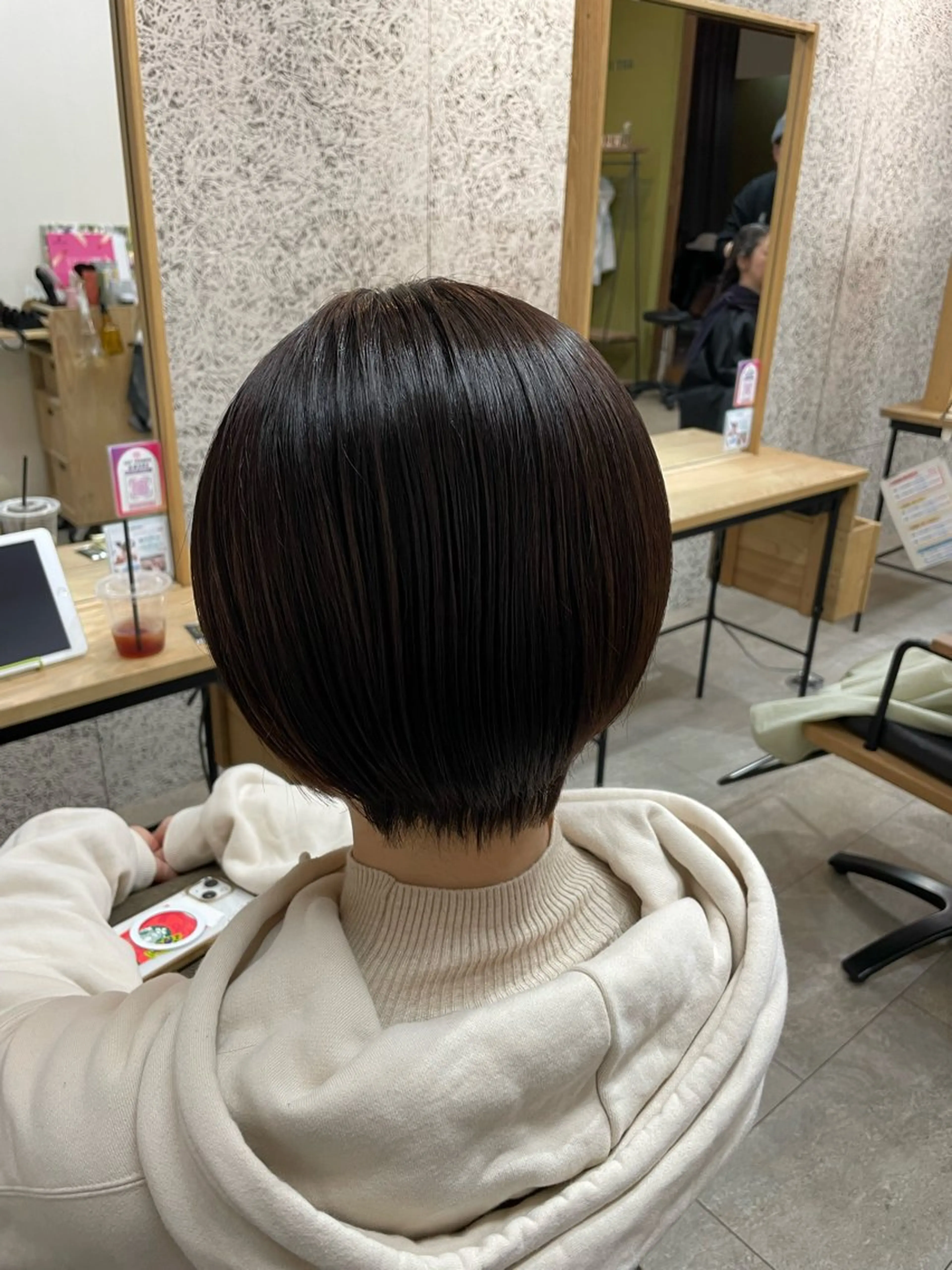 ショート カット 縮毛矯正 浅川恵太/縮毛矯正 /ブリーチ縮毛矯正のヘアスタイル