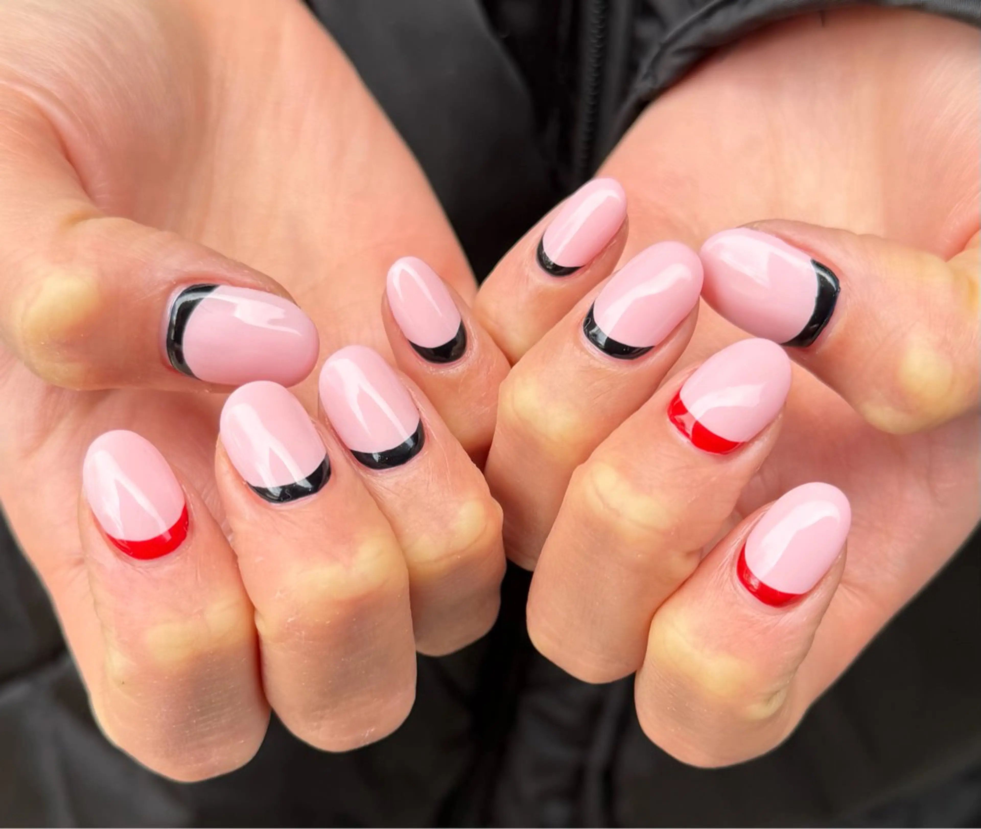 ネイル フレンチネイル ハンドネイル HazeGrass NAILのネイルデザイン