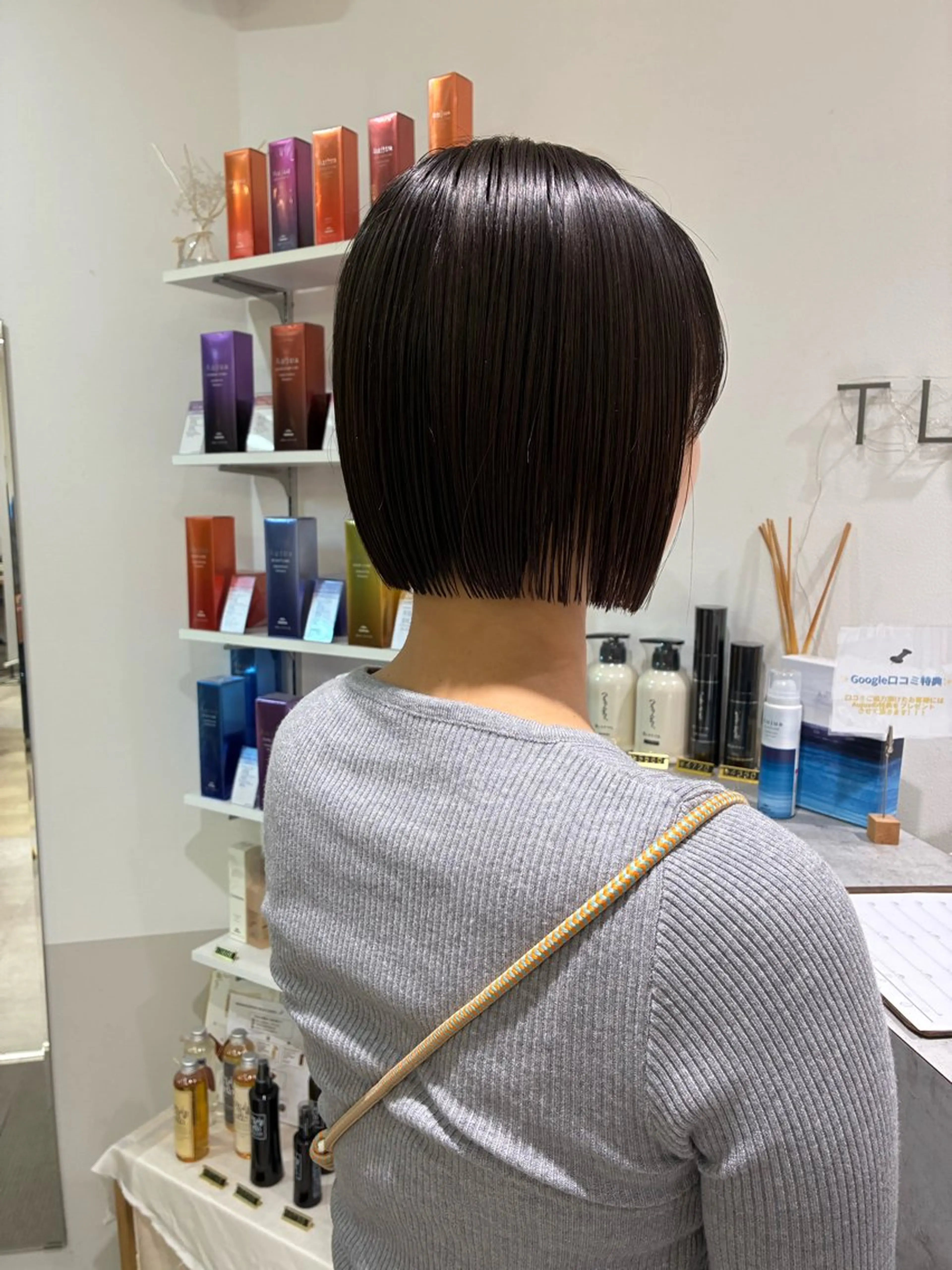 ショート ボブ 髪質改善jewelbox 〜私のトリートメント〜 東梅田店所属・髪質改善/ボブ/梅田 runa_ニュアンスのヘアスタイル