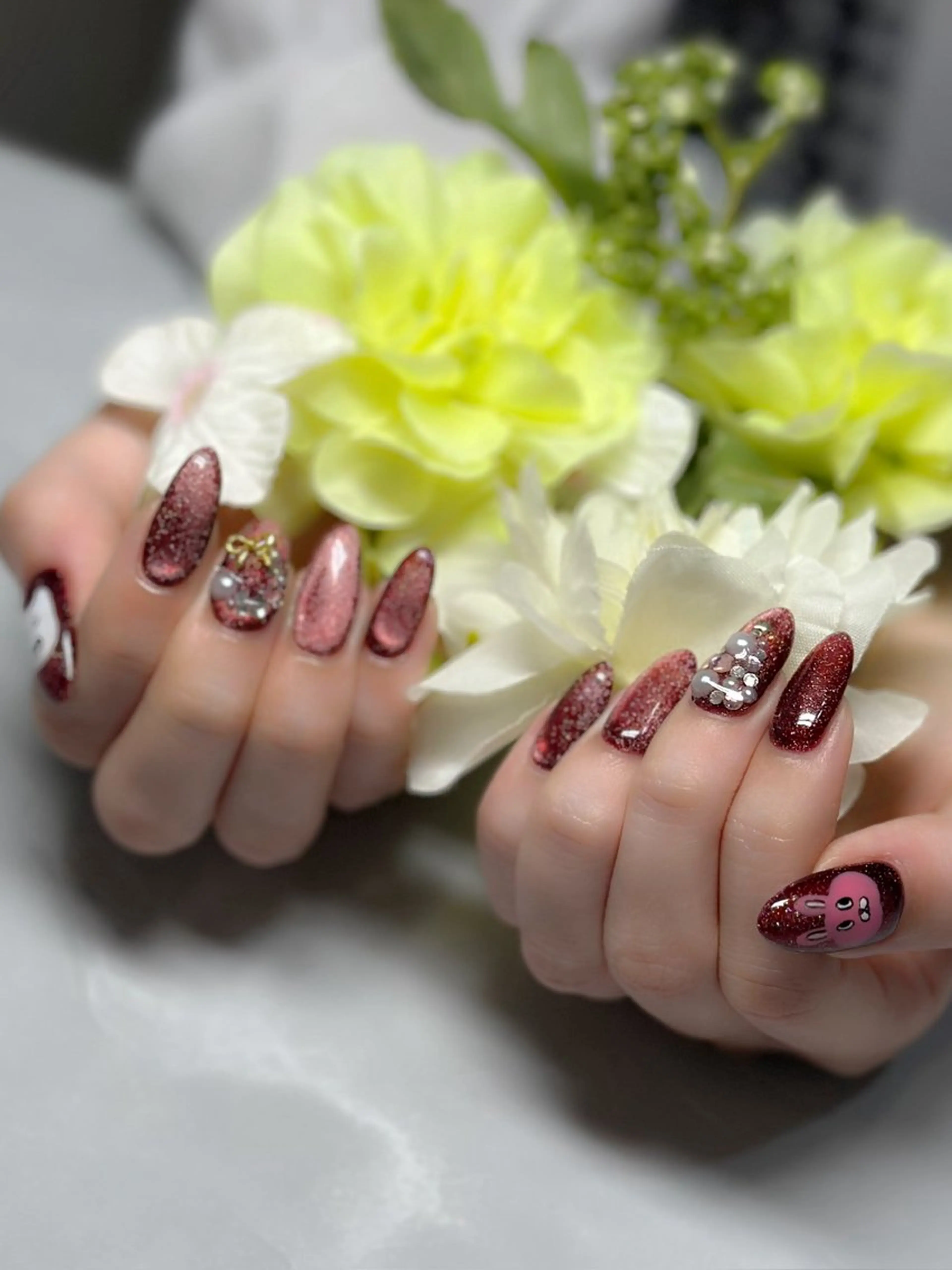 ネイル 持ち込み nyasu nailのネイルデザイン