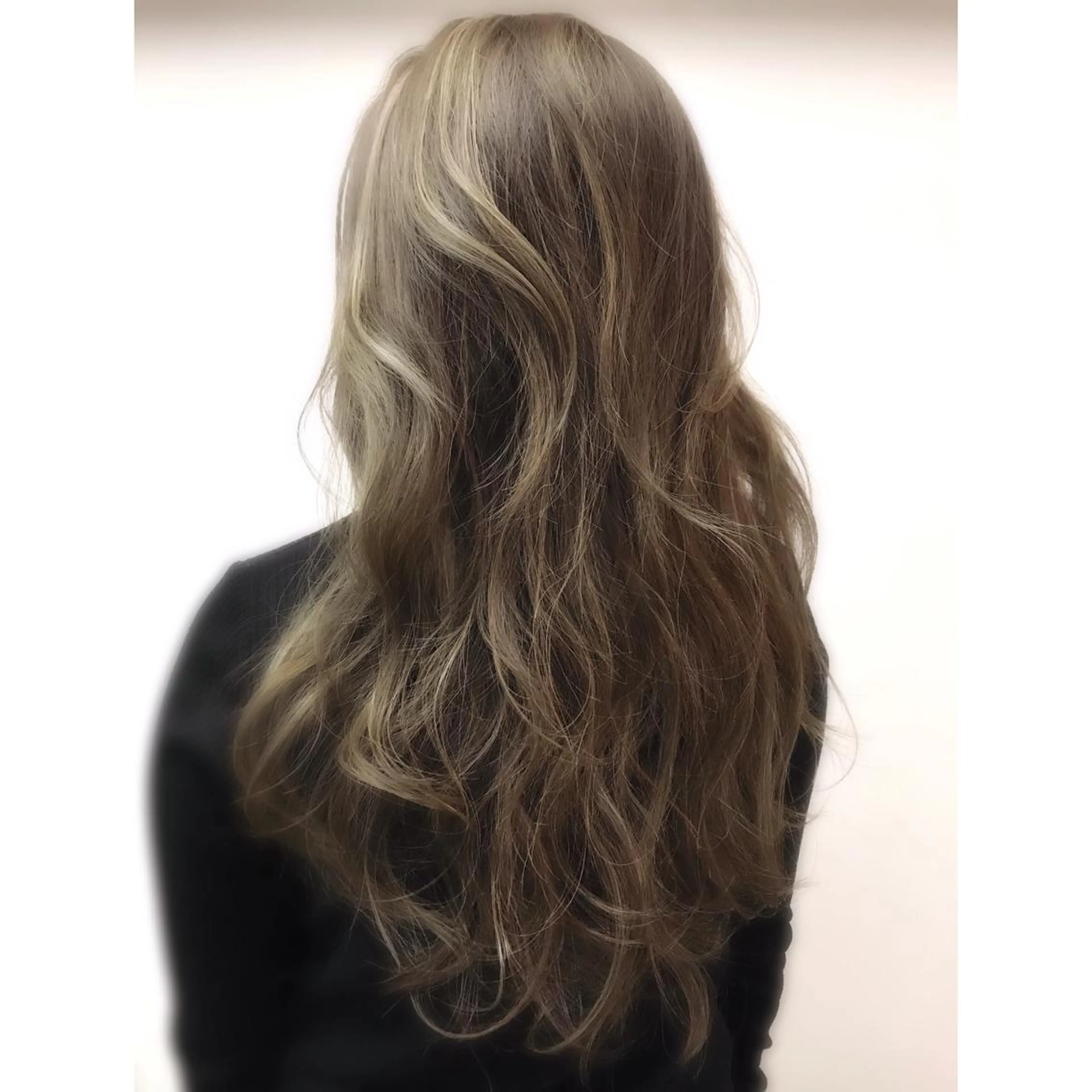 ロング アッシュ 外国人風カラー ハイライト 岩崎 よしの /BRAT/築地口のヘアスタイル