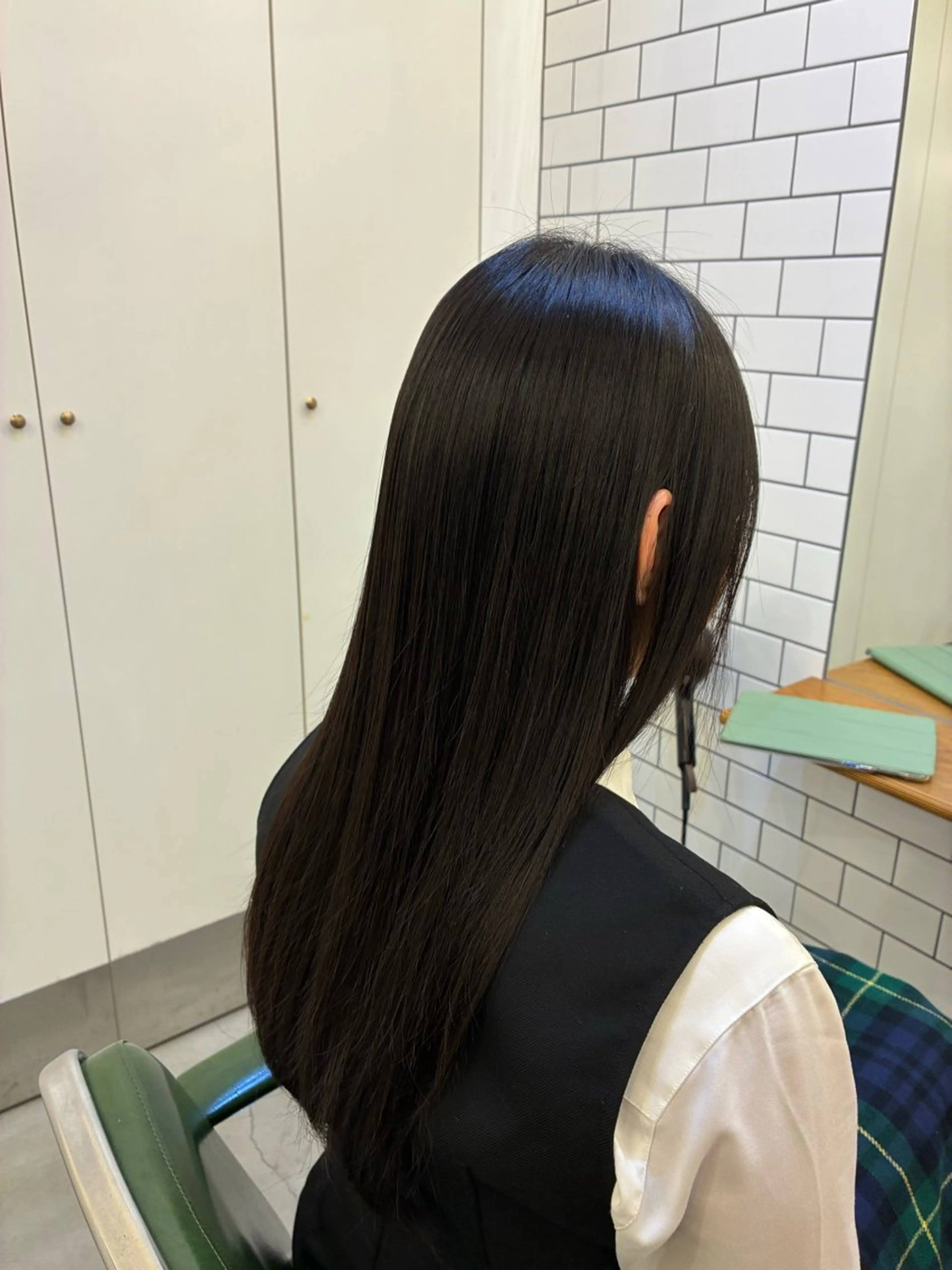 ロング 縮毛矯正 💐レイヤー/ 暖色/りゅーき💐のヘアスタイル