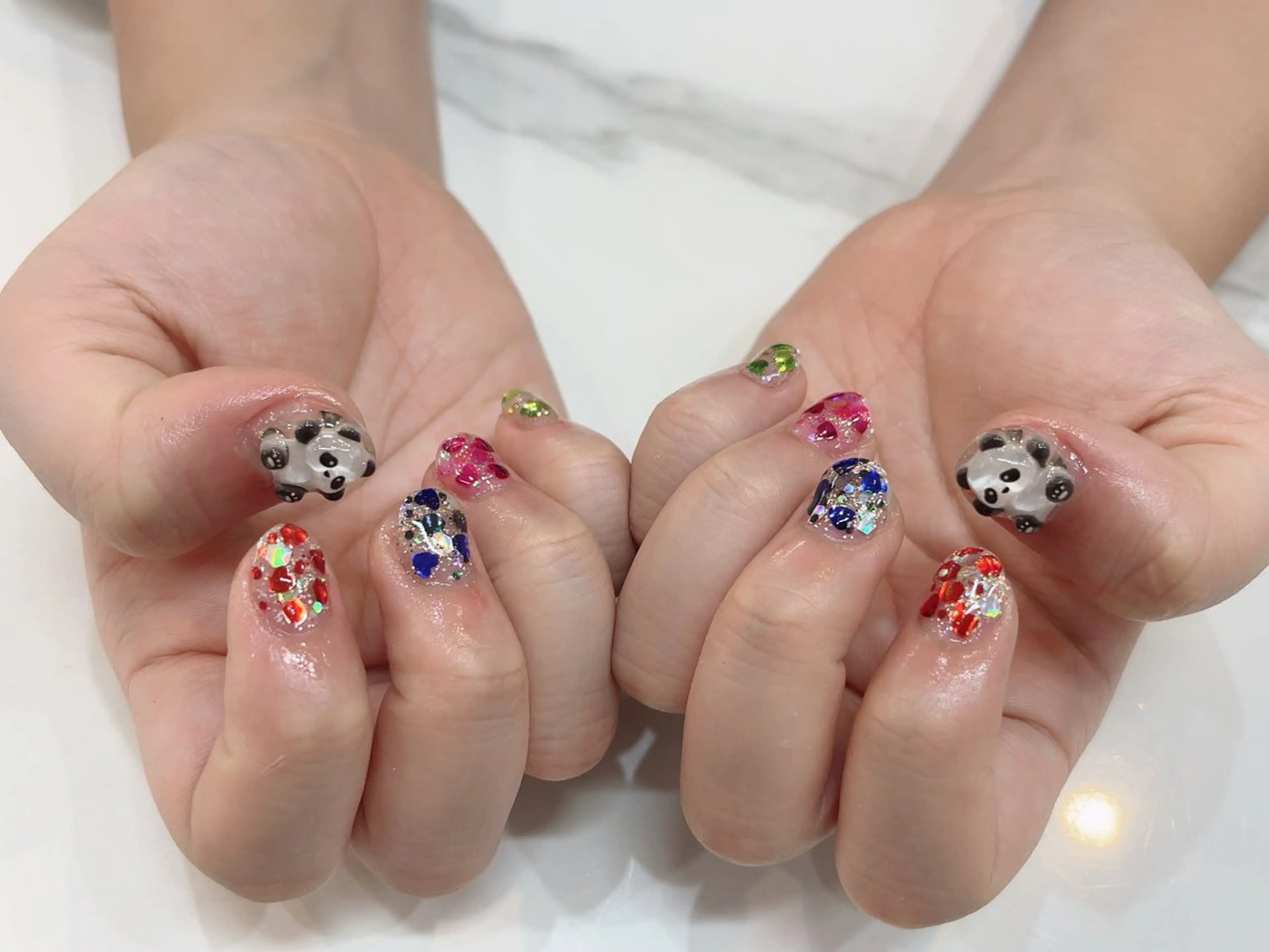 ネイル ハンドネイル ハンドケア あおやぎ ゆきこのネイルデザイン