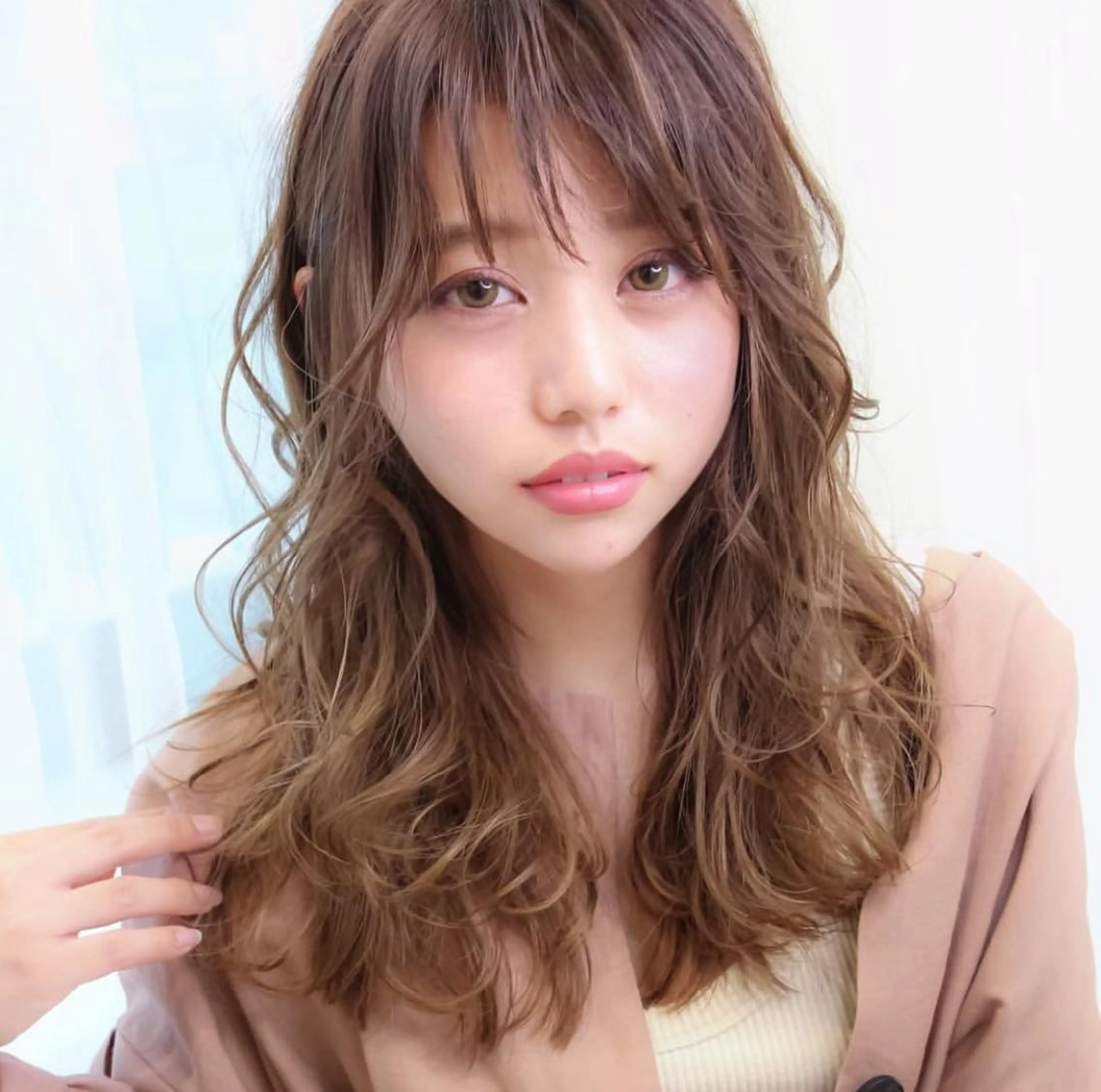 ミディアム カラー パーマ 似合わせショート kengoのヘアスタイル