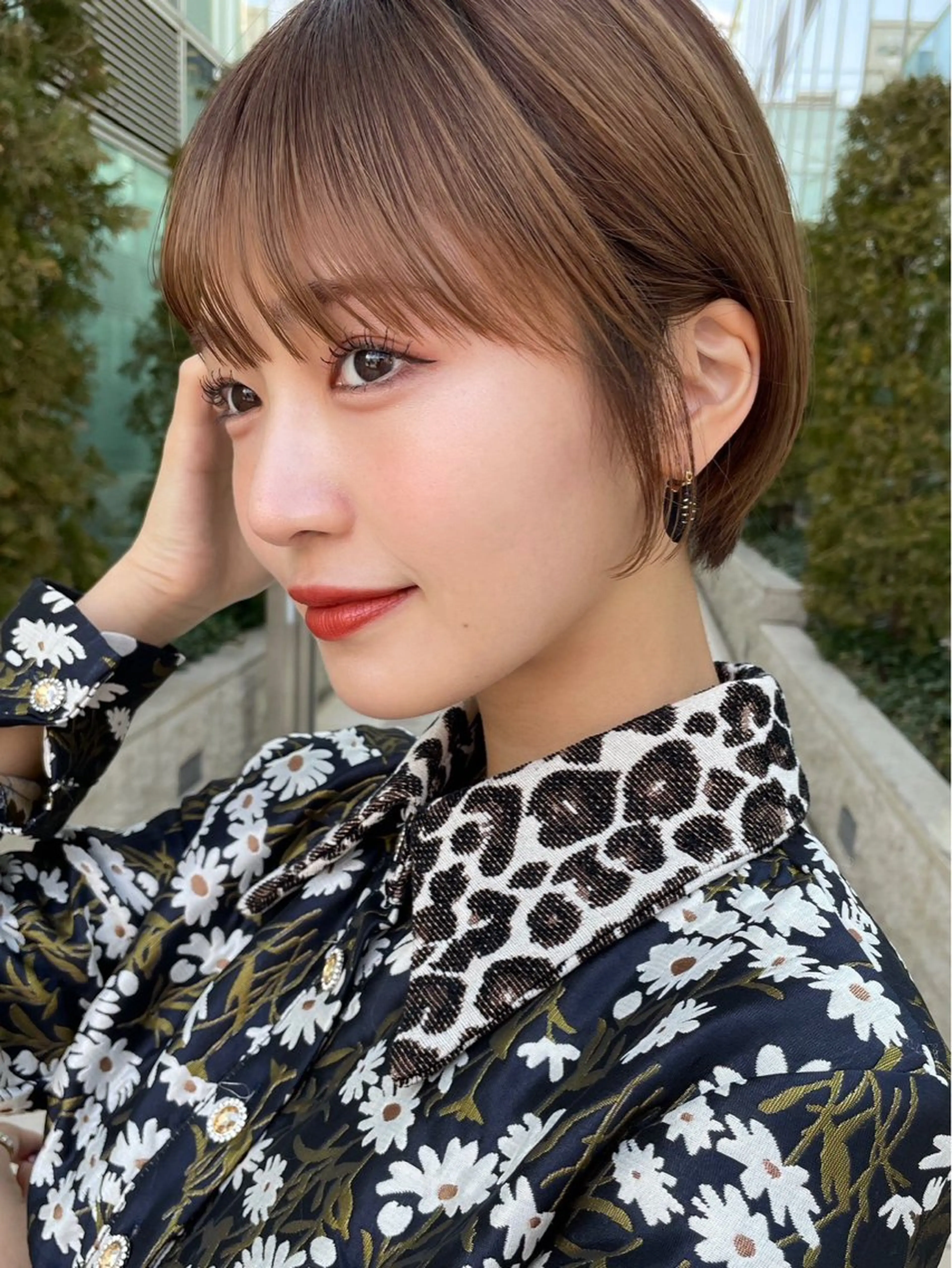 ショート sand池袋所属・似合わせボブカット ISAKIのヘアスタイル