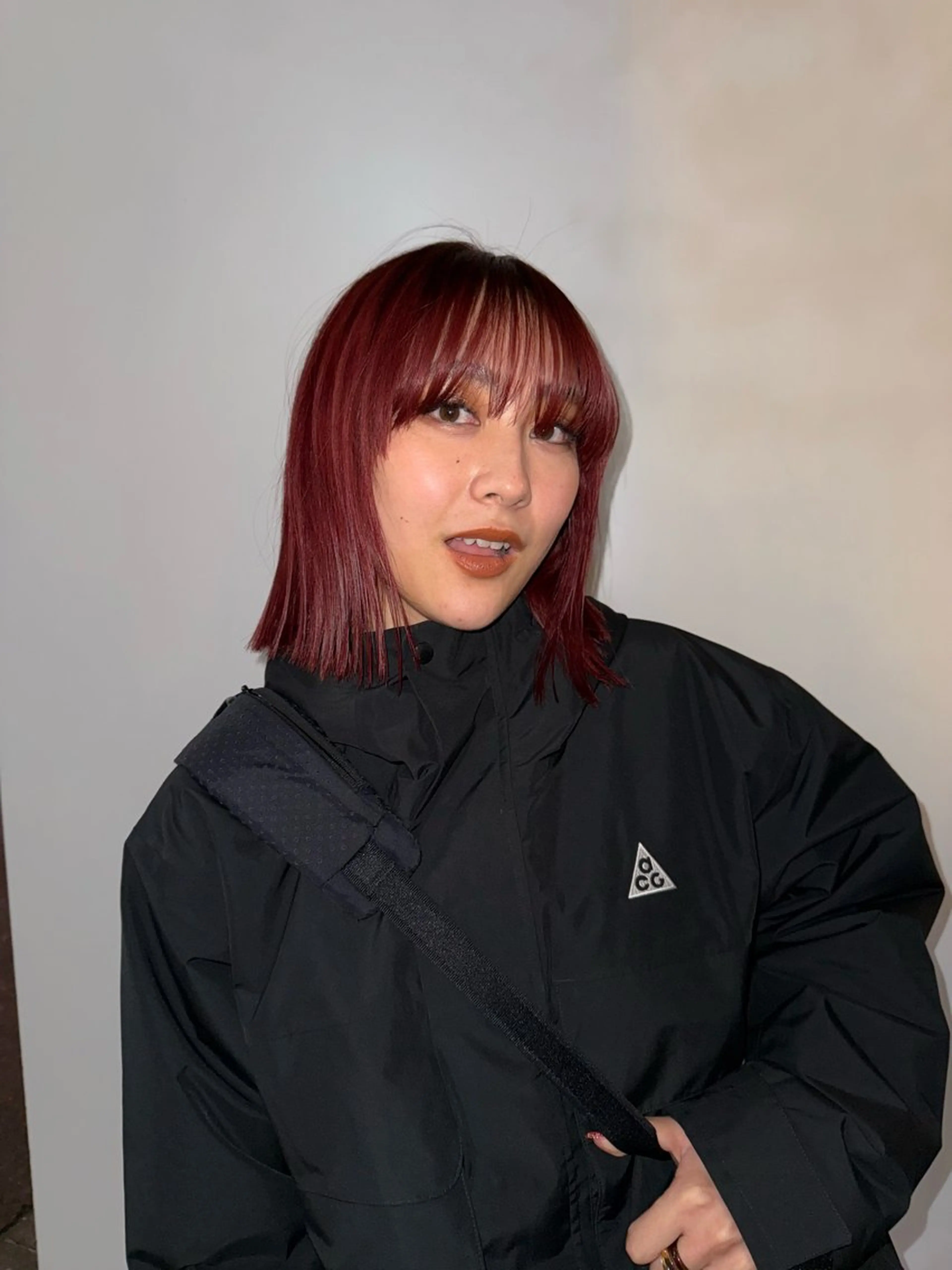 ショート カラー ミルクティー× グレージュMOMOのヘアスタイル