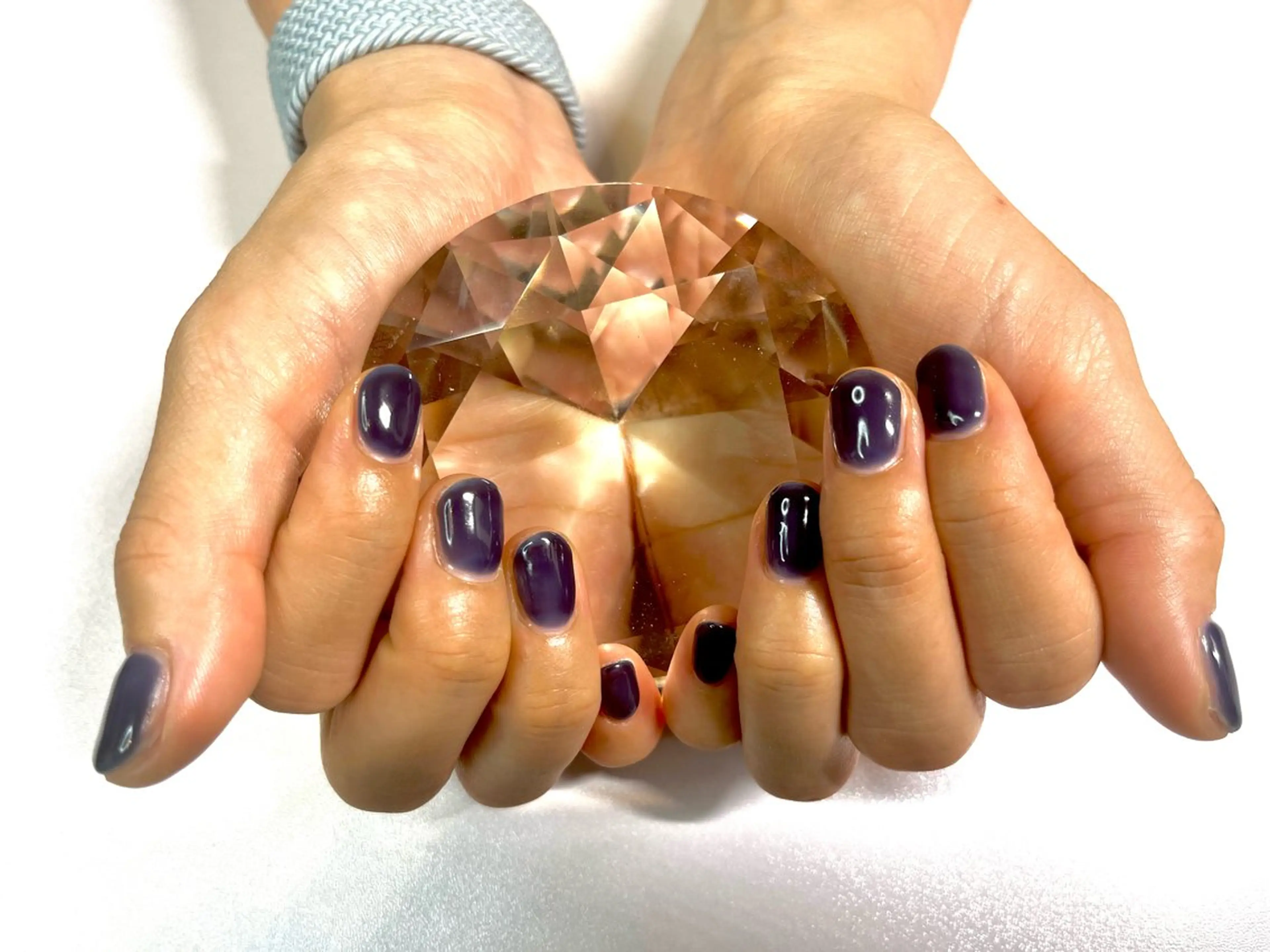 ネイル アートネイル ニュアンスネイル オフィスネイル ワンカラーネイル シンプルネイル ハンドネイル プライベートサロン N's Nailのネイルデザイン