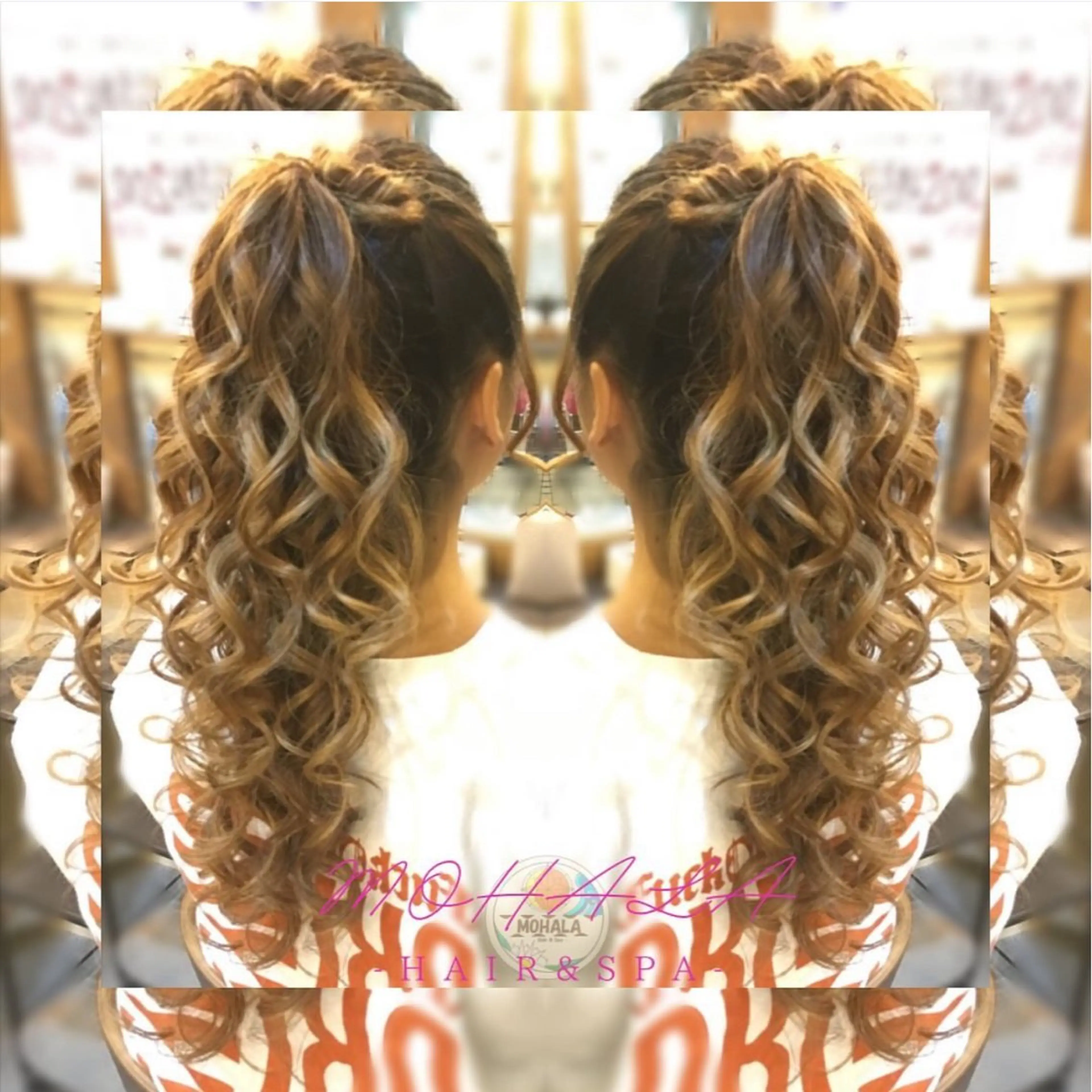 ロング ヘアアレンジ ポニーテール Yamauchi natsumiのヘアスタイル