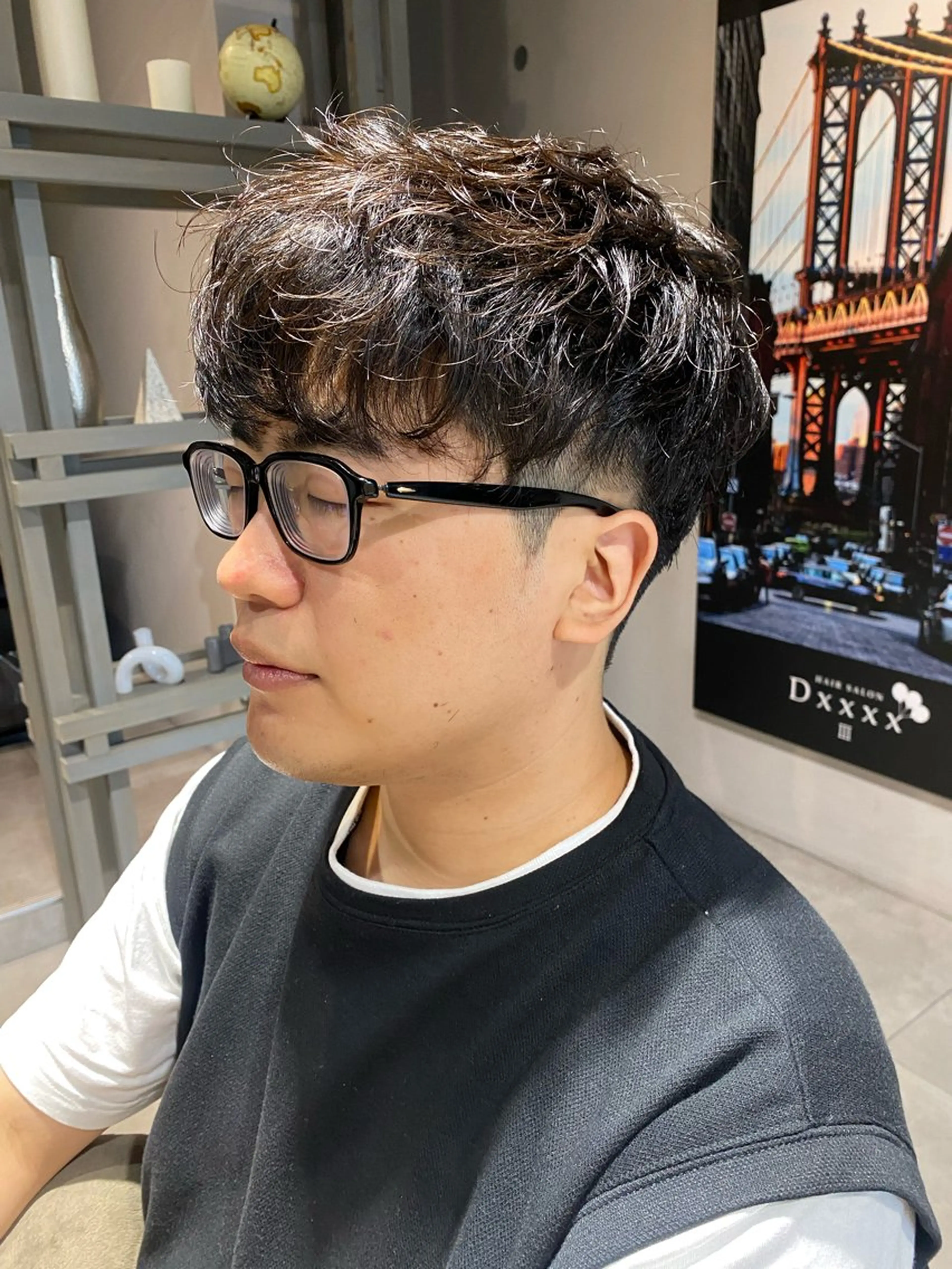 ショート パーマ メンズ カット パーマ トリートメント Dxxxx III所属・似合う髪型が 分からない方へのヘアスタイル