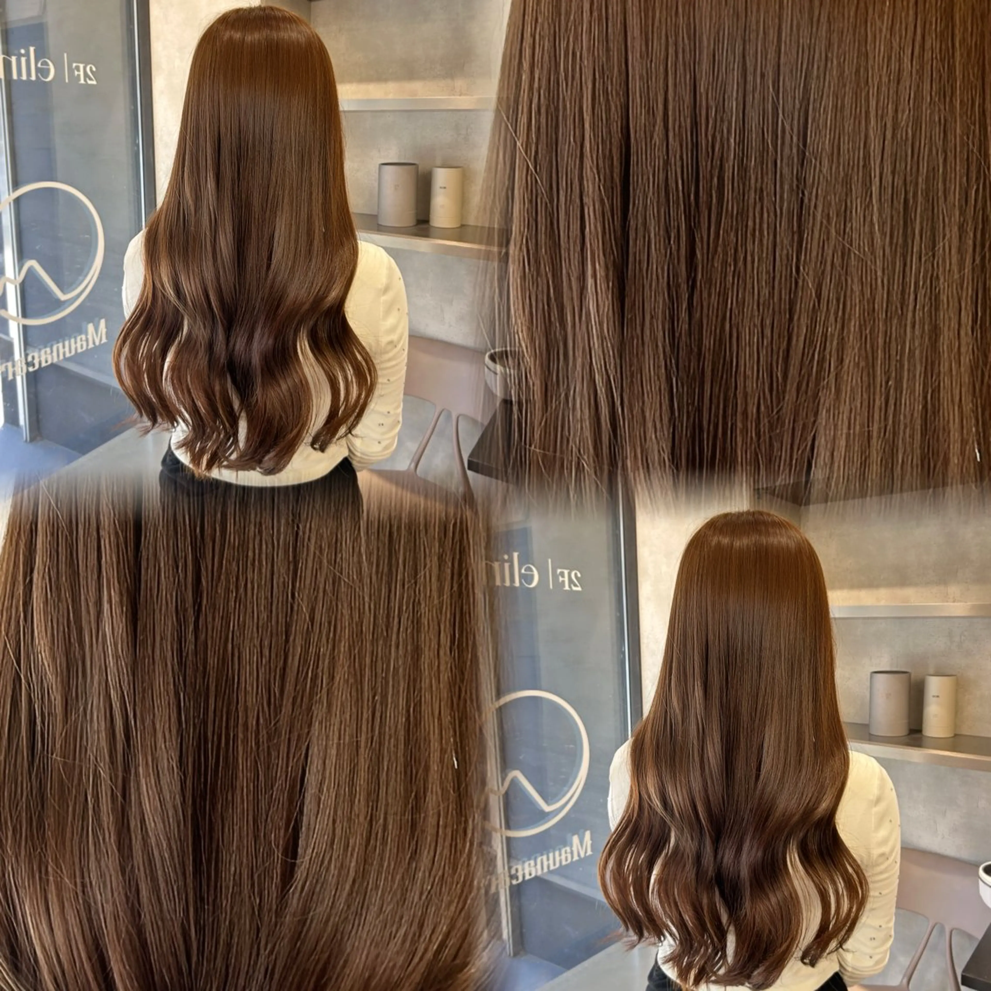 ロング ヘアカラー トリートメント 大人レイヤー/艶美髪 🇺🇸TOMONAのヘアスタイル