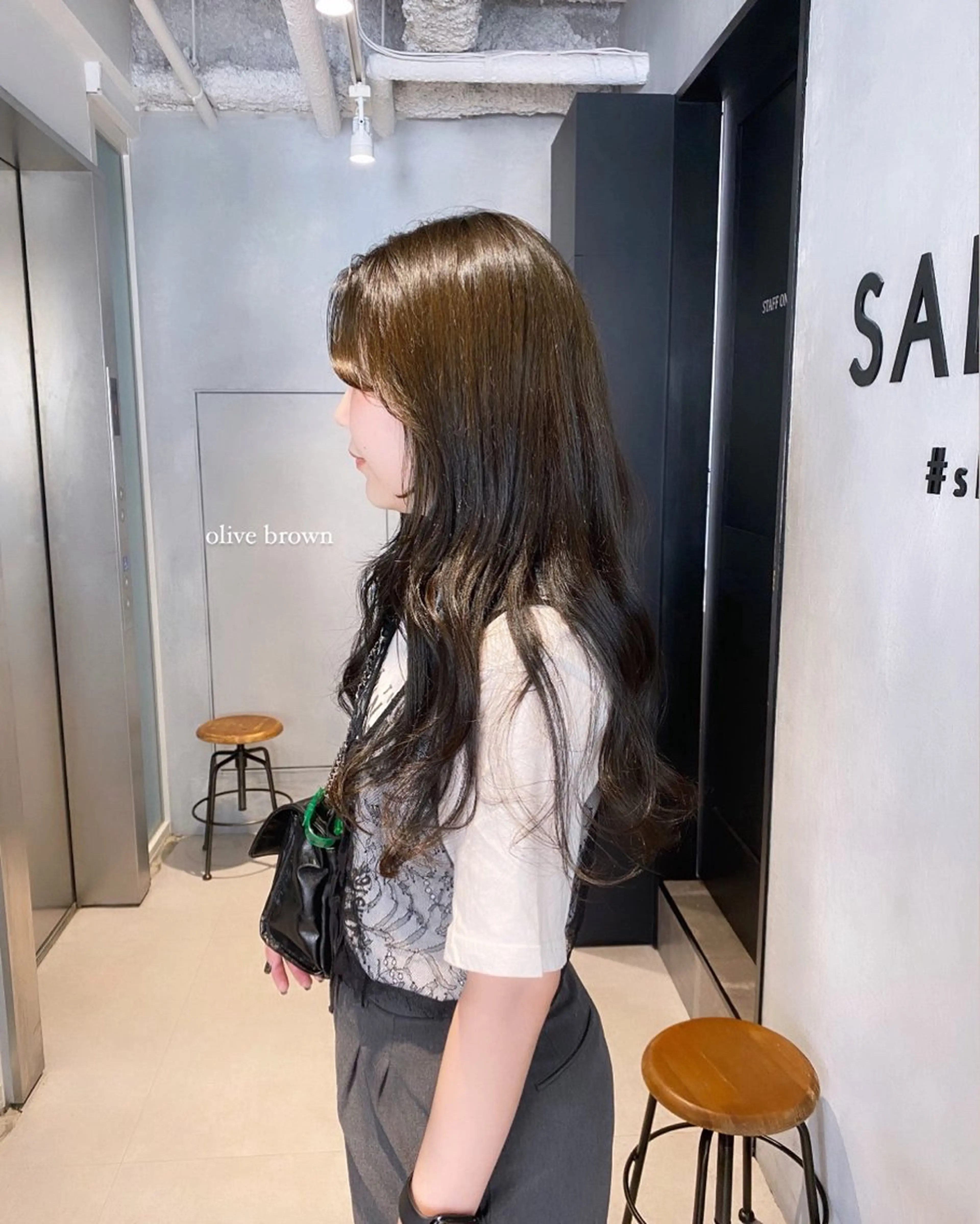 ロング カラー カット ヘアカラー salowin JIYUGAOKA所属・マンツーマン半個室 tamuraのヘアスタイル