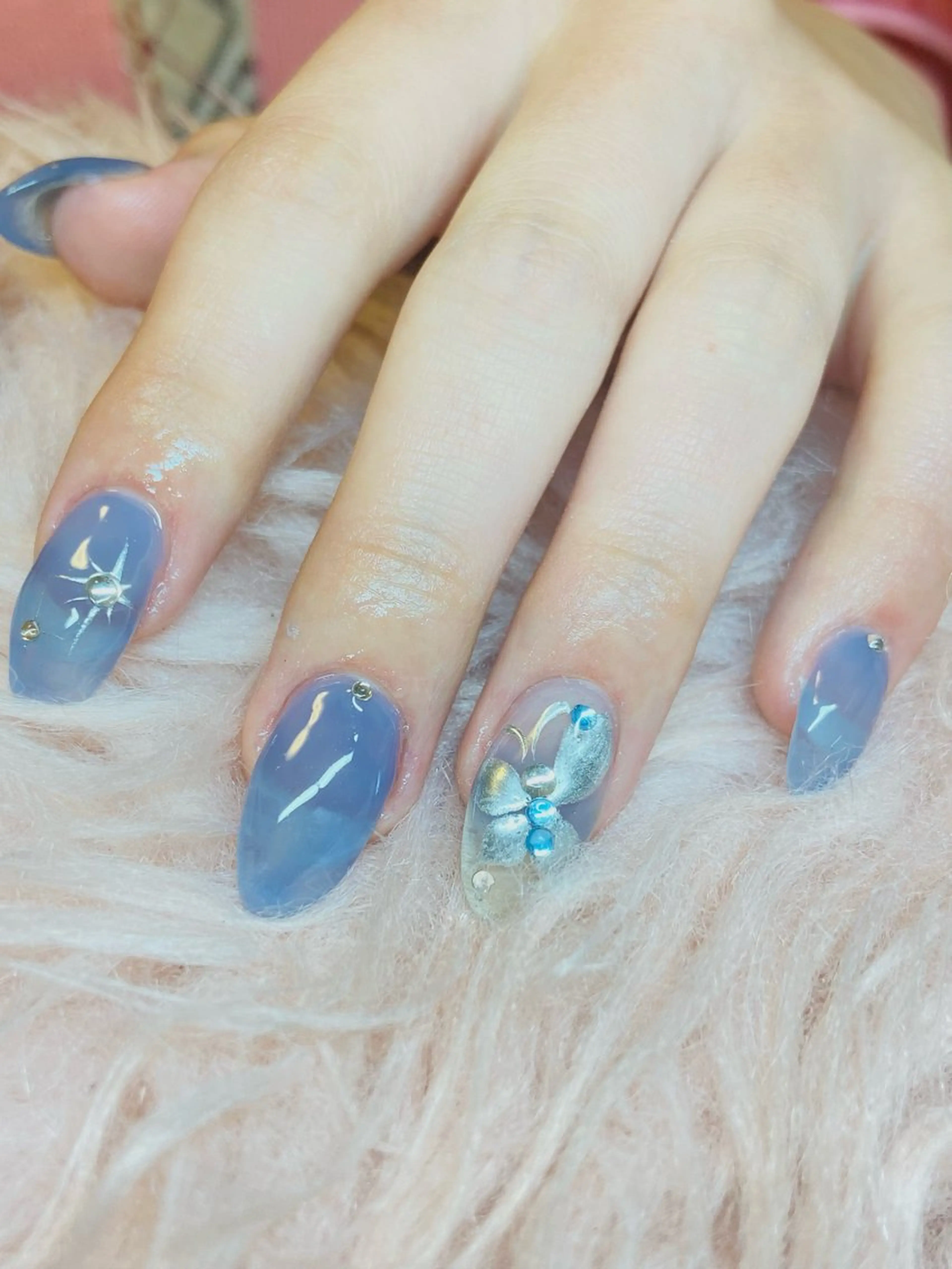 ネイル ジェルネイル HandSnail 座間自宅ネイルサロンのネイルデザイン