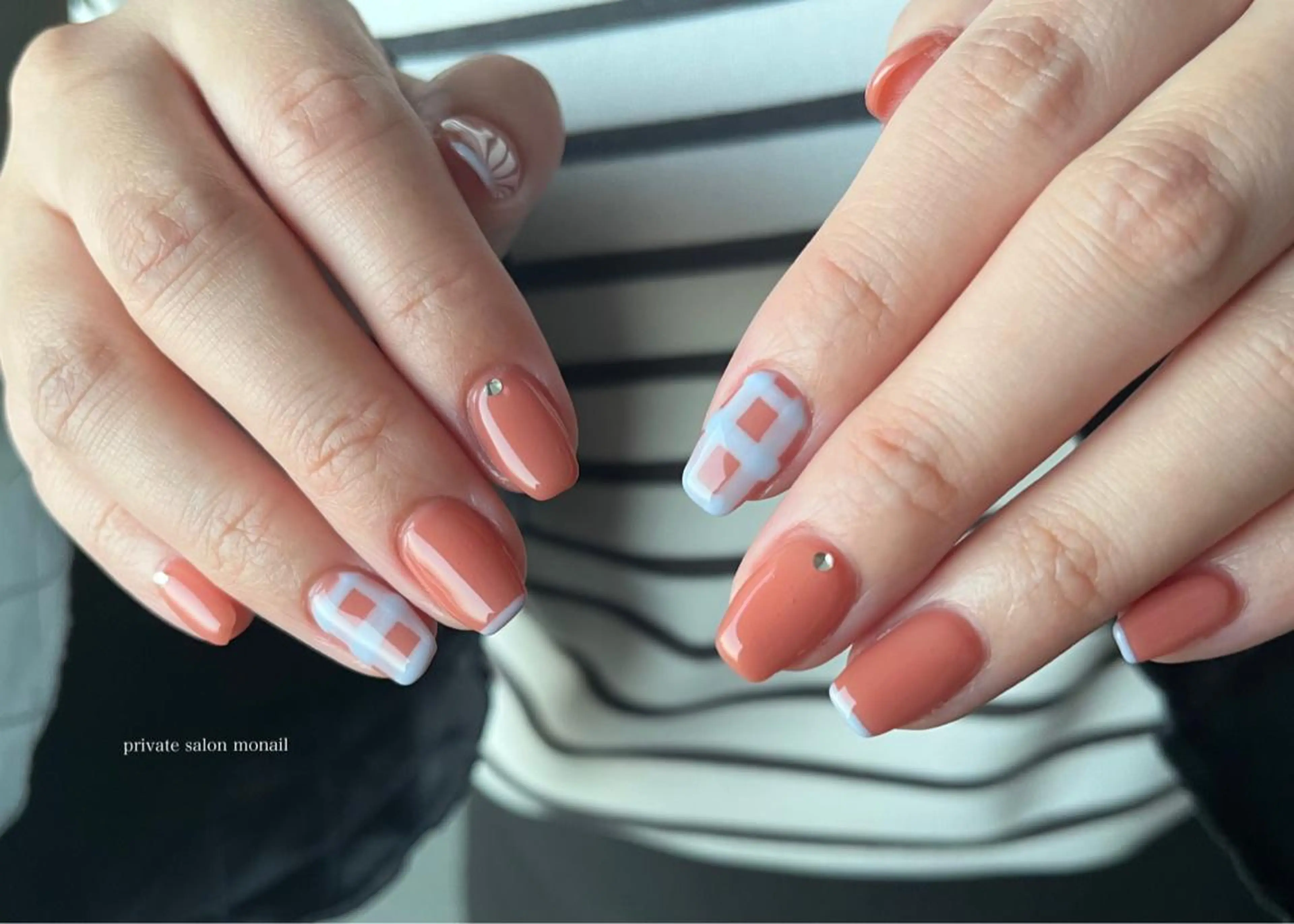 ネイル ハンドネイル nail salon monailのネイルデザイン