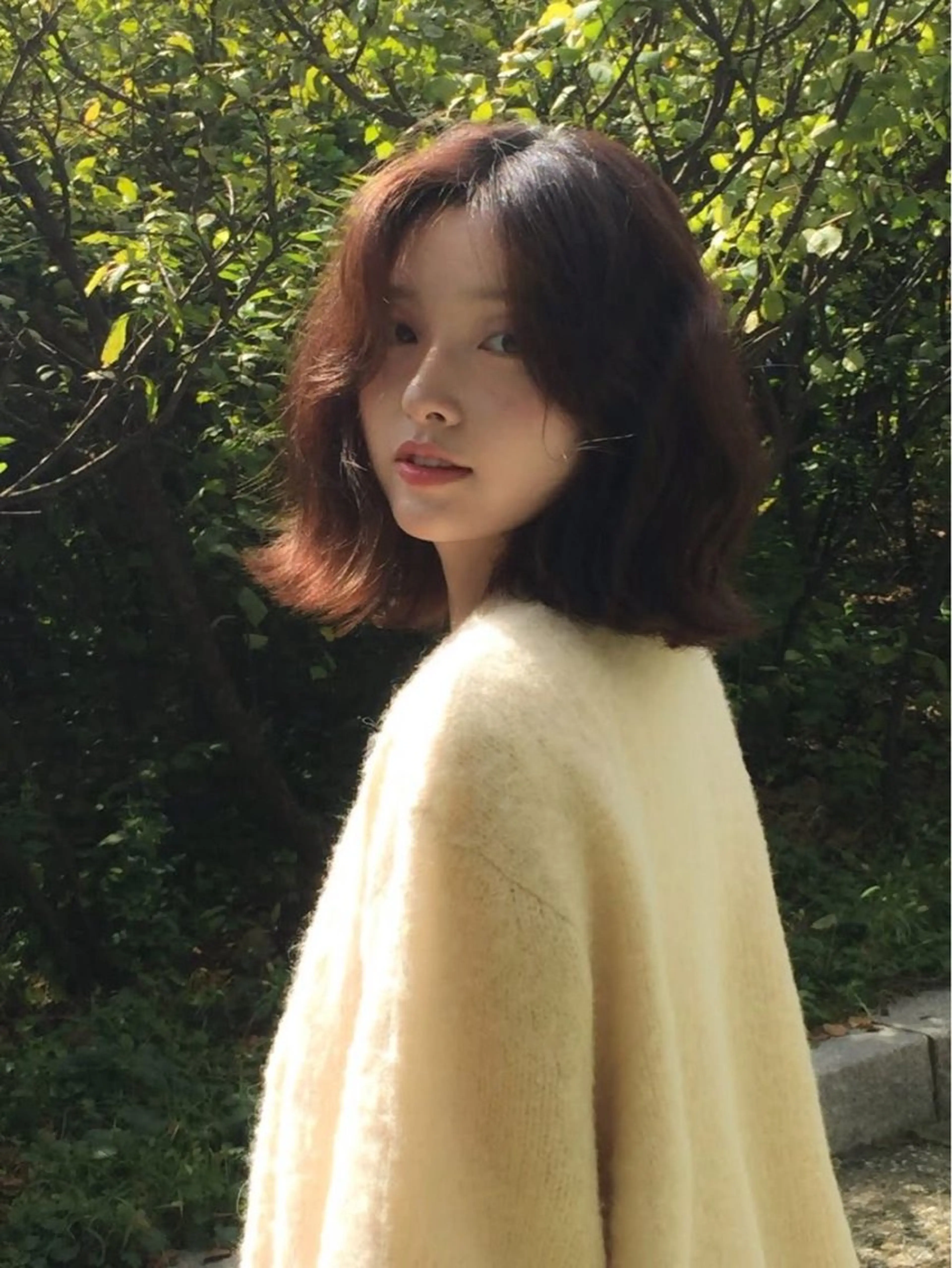 ショート カラー カット ヘアカラー トリートメント 莉乃/縮毛矯正/髪質 改善/艶カラーのヘアスタイル