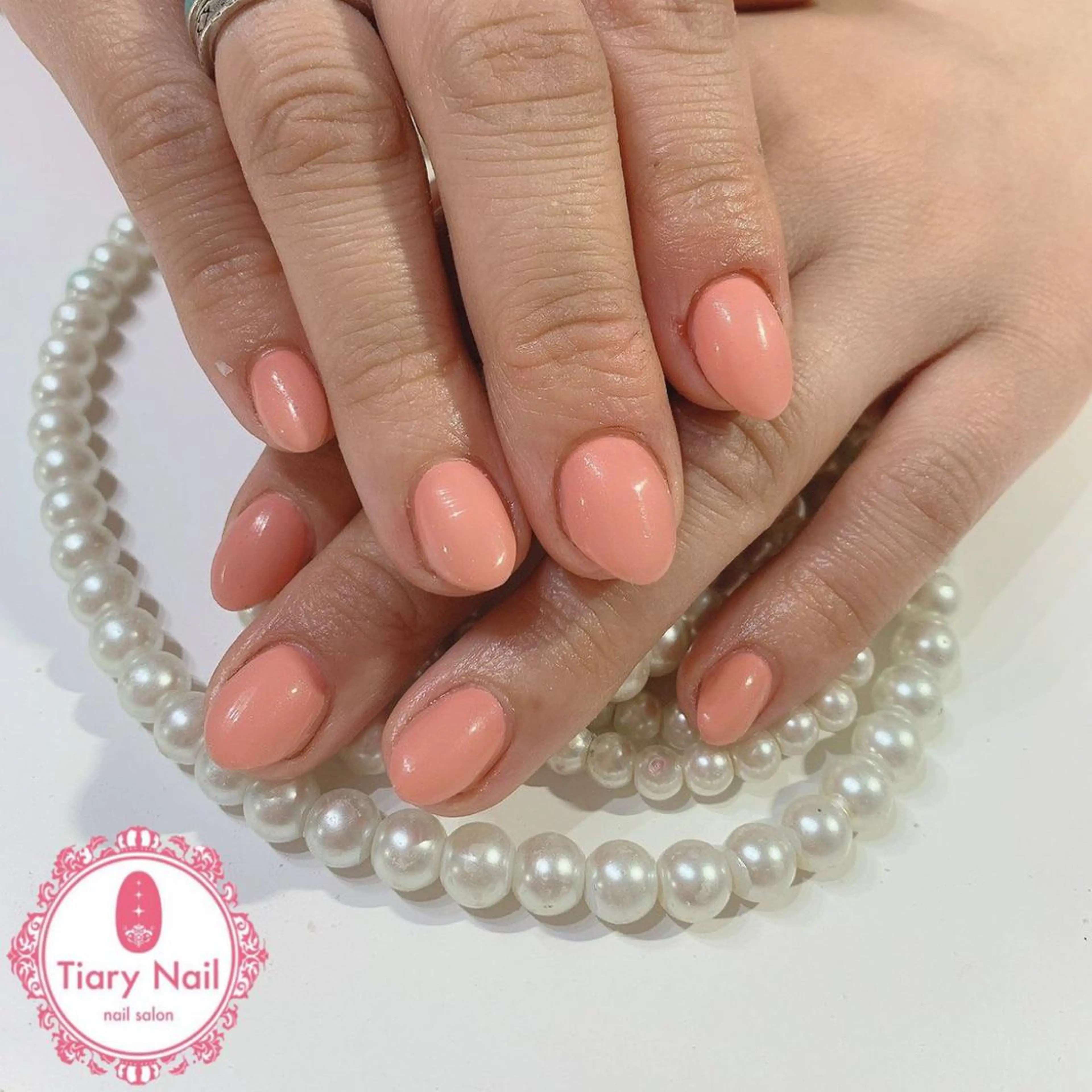 ネイル 桜ネイル クリアネイル フットネイル ジェルネイル キラキラネイル 💗🪽Tiary Nail🪽💗のネイルデザイン