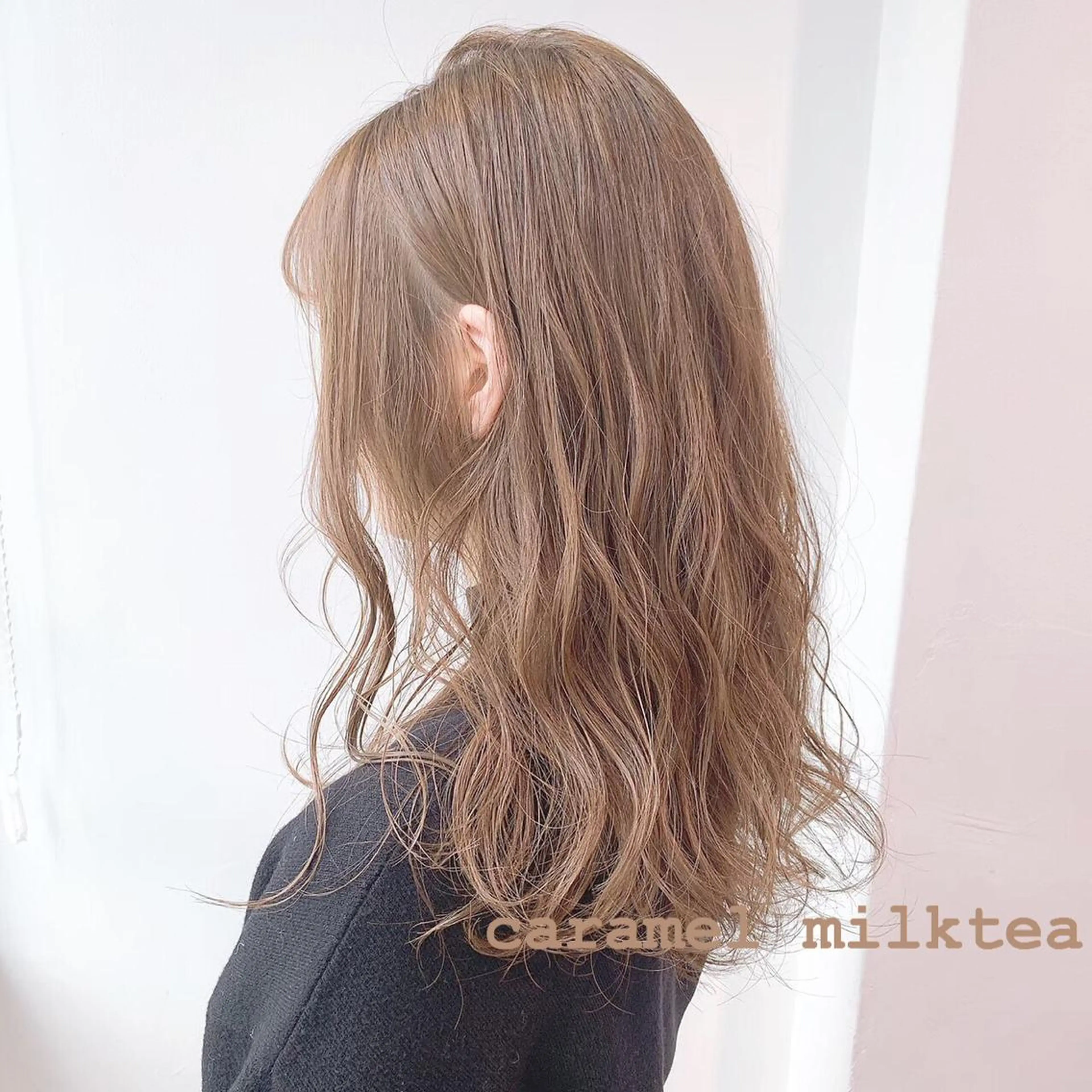セミロング カラー カット ヘアカラー 💗🤍透明感カラー 🤍💗kanonのヘアスタイル