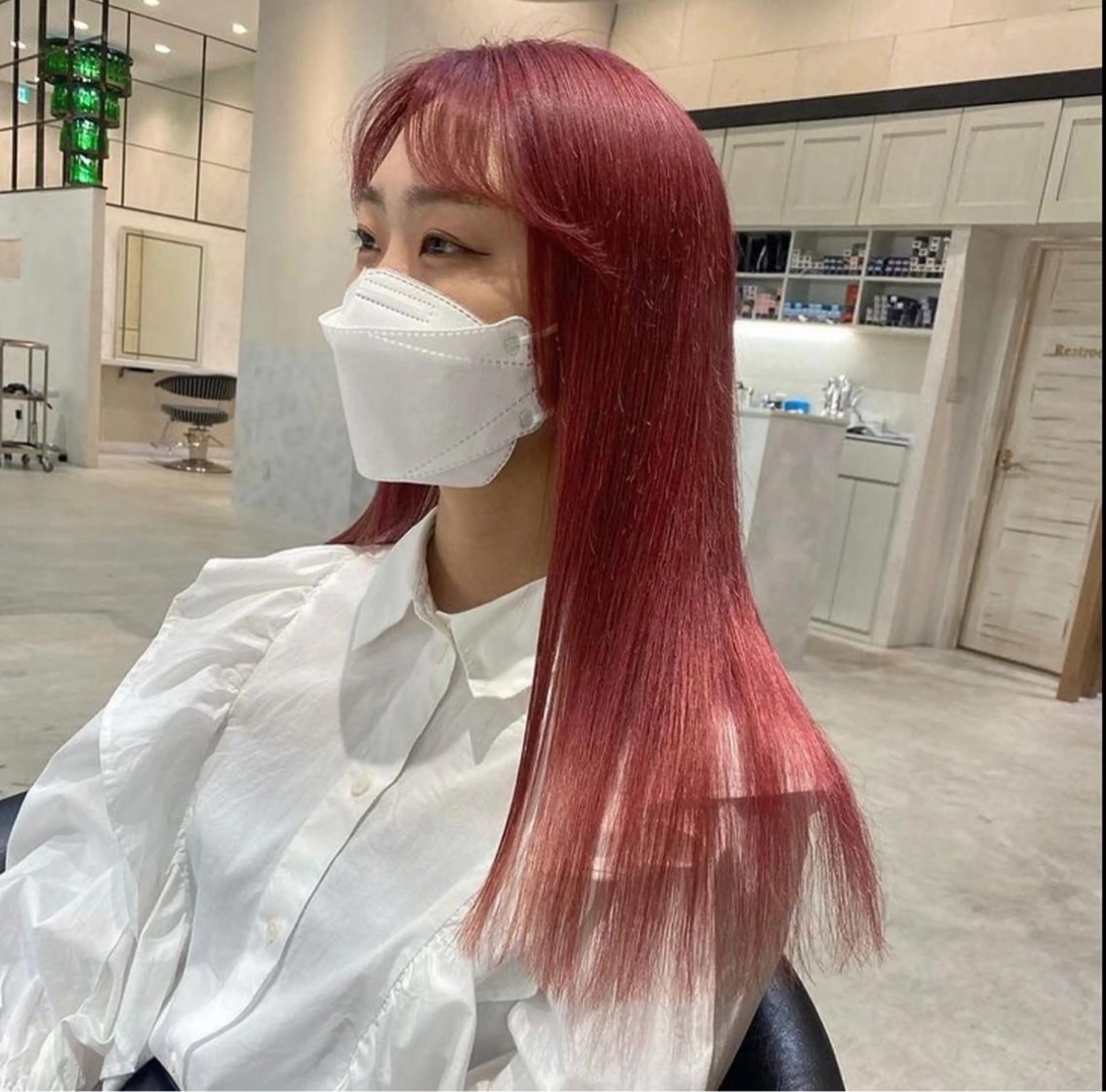 ロング カラー KEIGO/パーマ ハイトーン/DEANのヘアスタイル