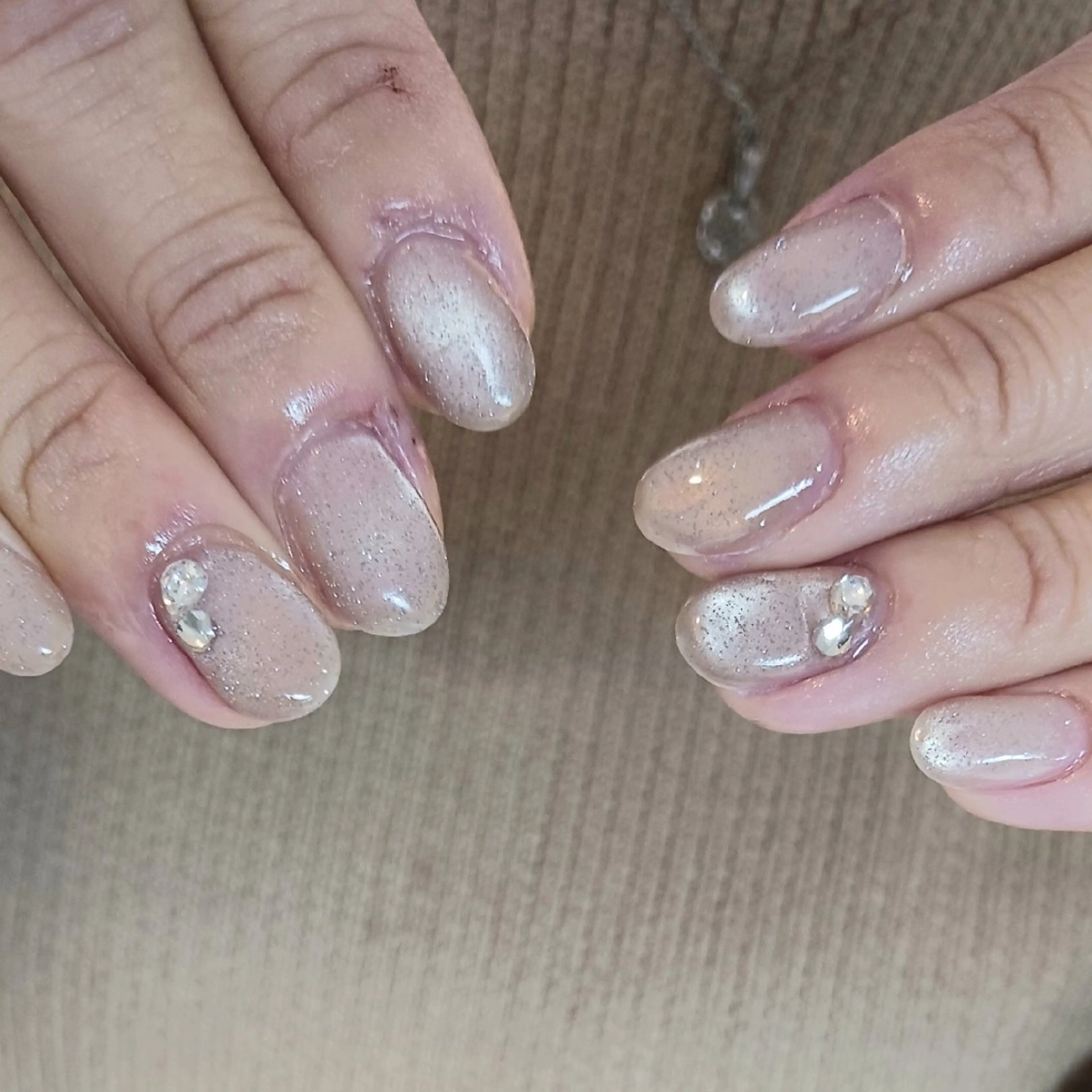 ネイル フラッシュネイル フラッシュマグ ジェルネイル マグネットネイル 持ち込み ハンドネイル owlnail /持込みデザイン専門のネイルデザイン