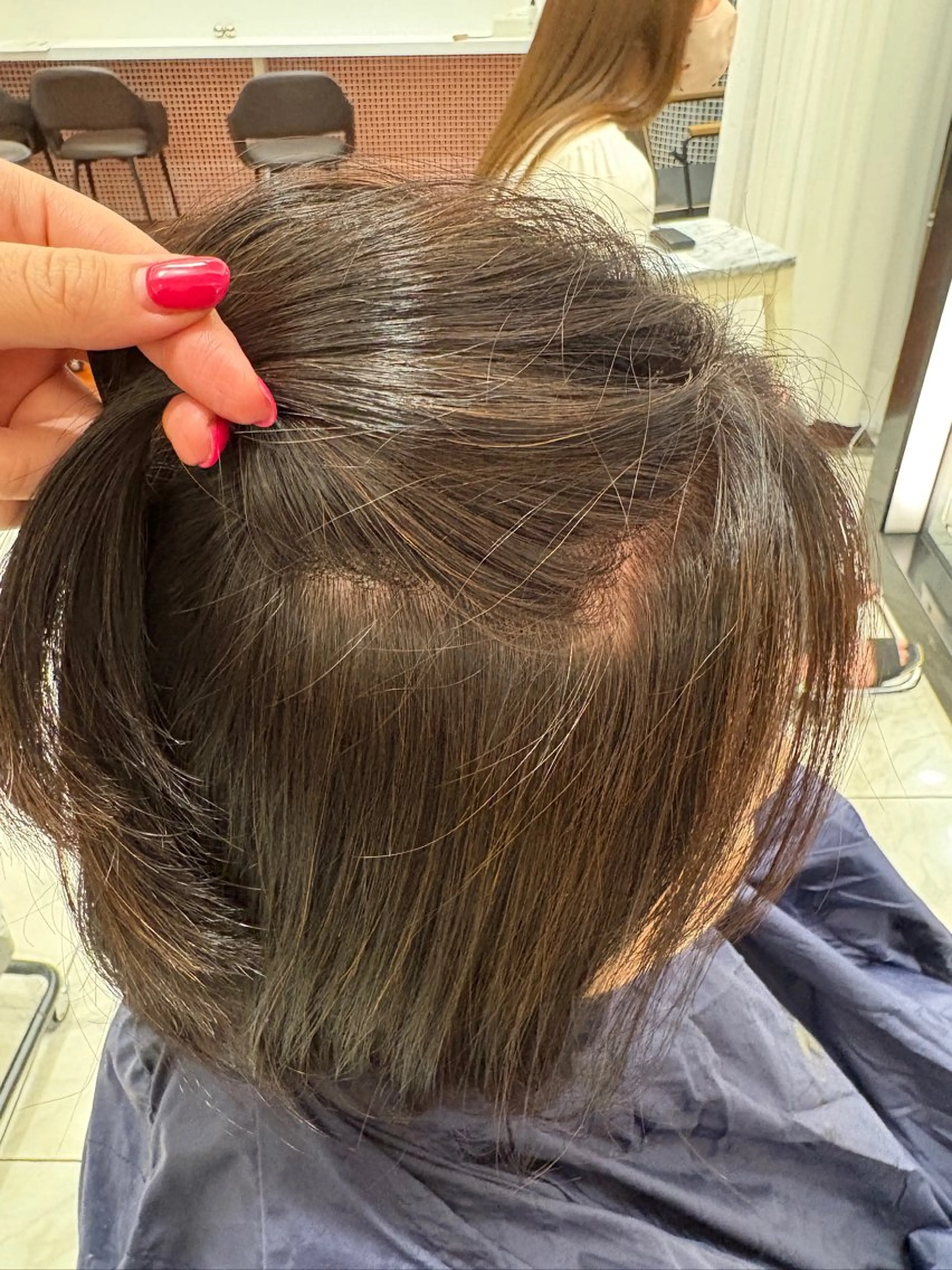 カラー 中山 里奈のヘアスタイル