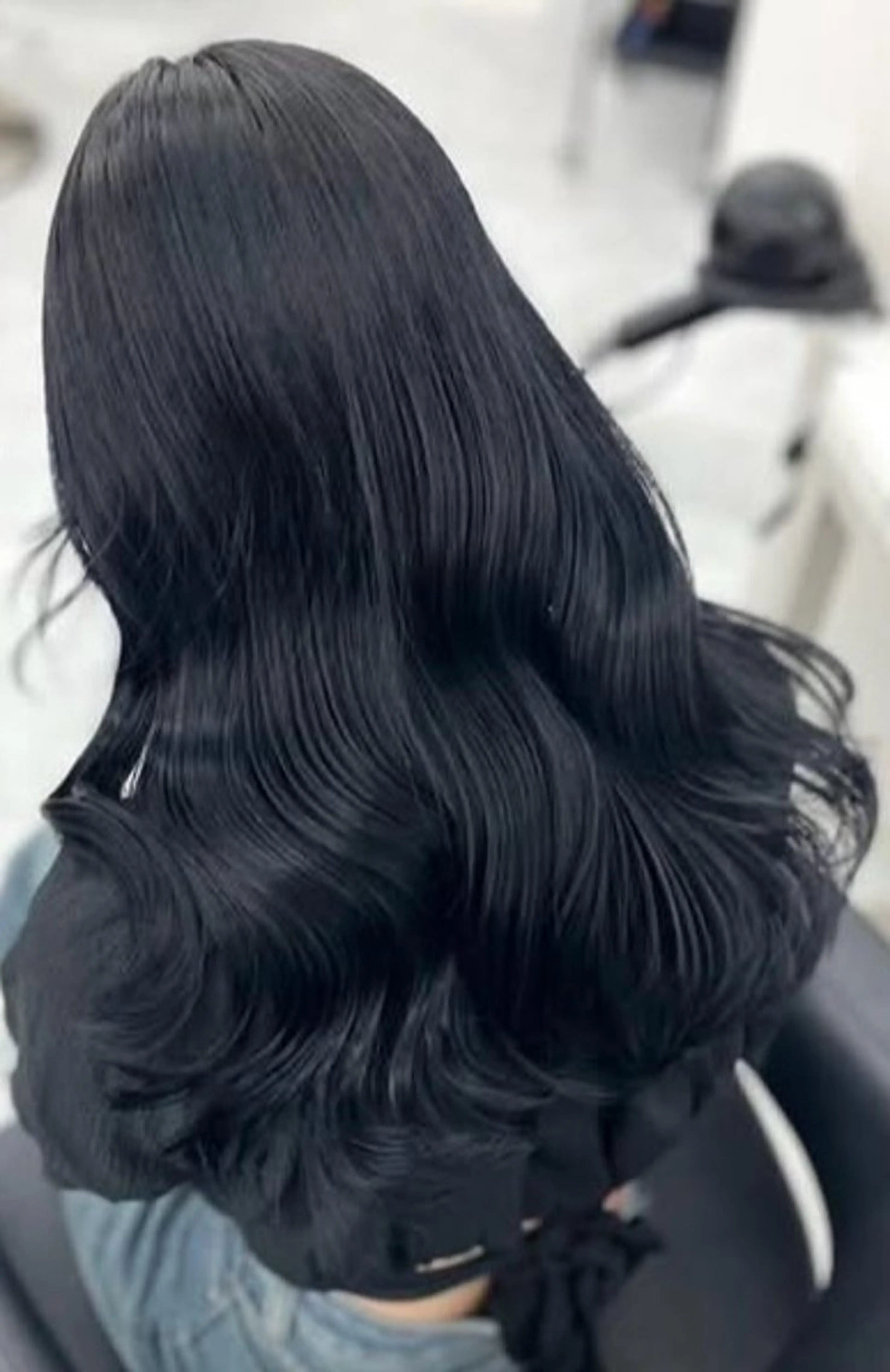 【似合わせ】ツヤ感✨ワンカラー＋シルクトリートメント🕊️🤍の写真