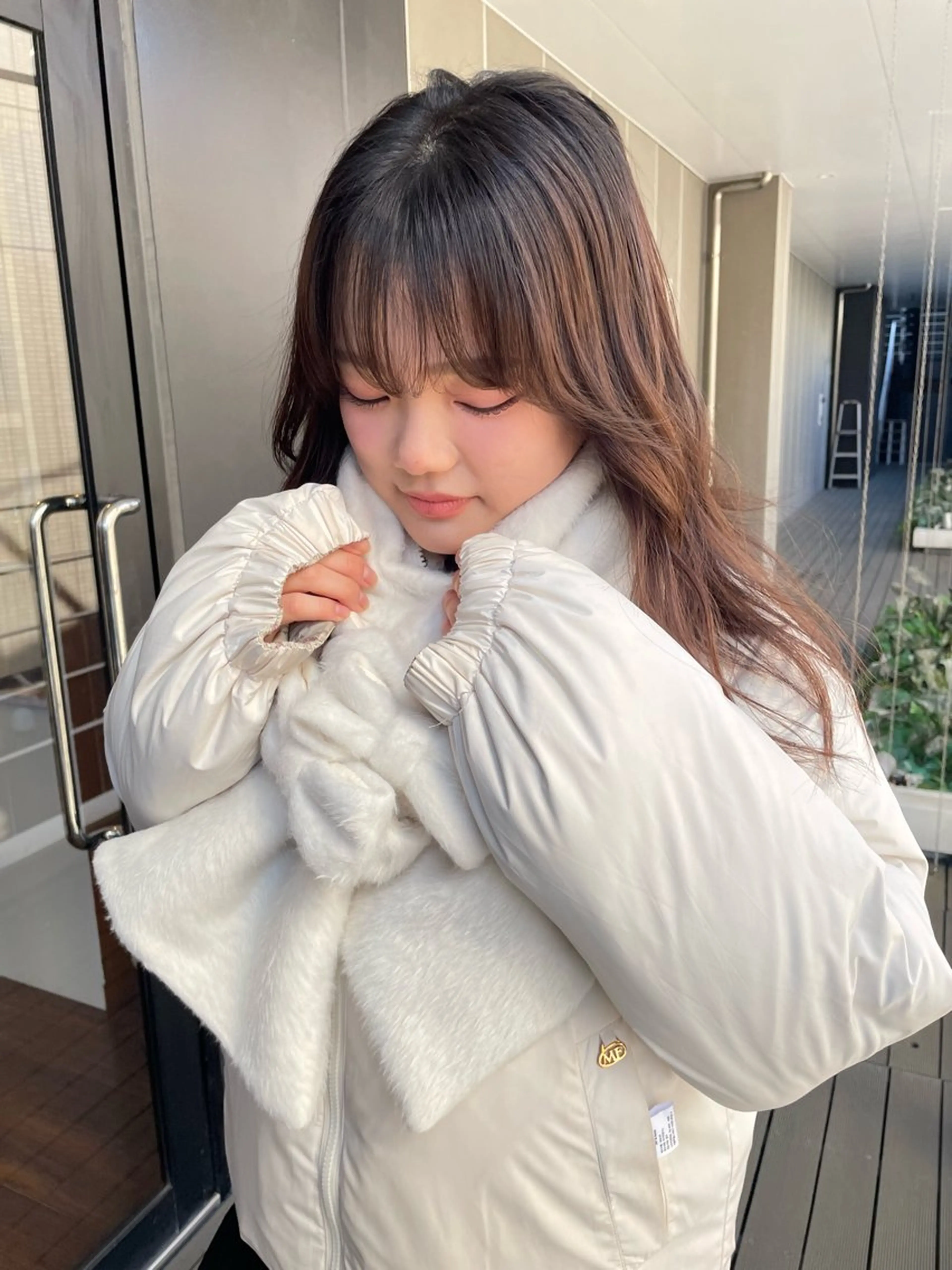 セミロング カラー ヘアアレンジ 青髪特化🩵 ダブルカラーのヘアスタイル