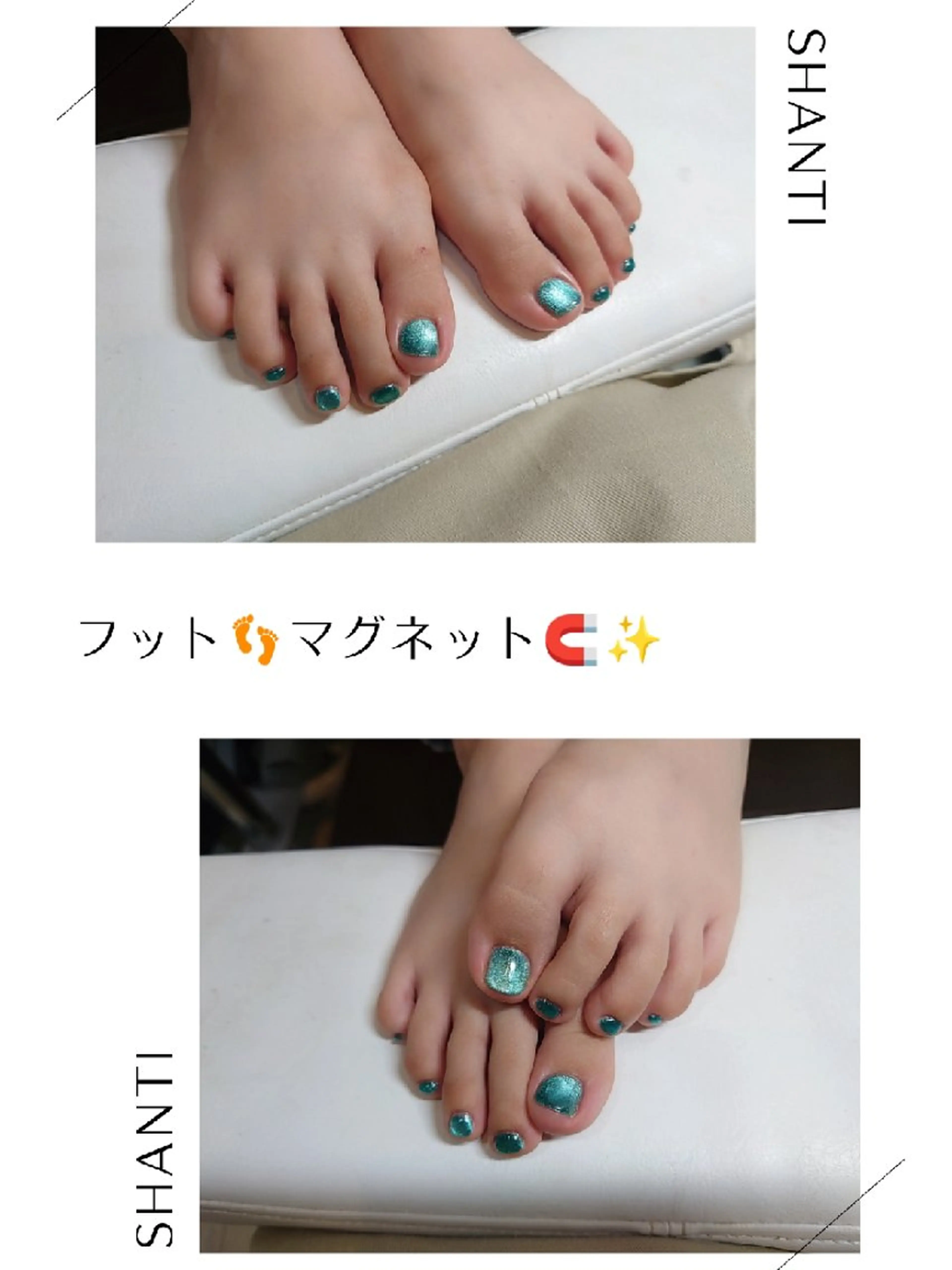 ネイル マグネットネイル ♪おとねいる♪
 feat.C&Bおとのネイルデザイン