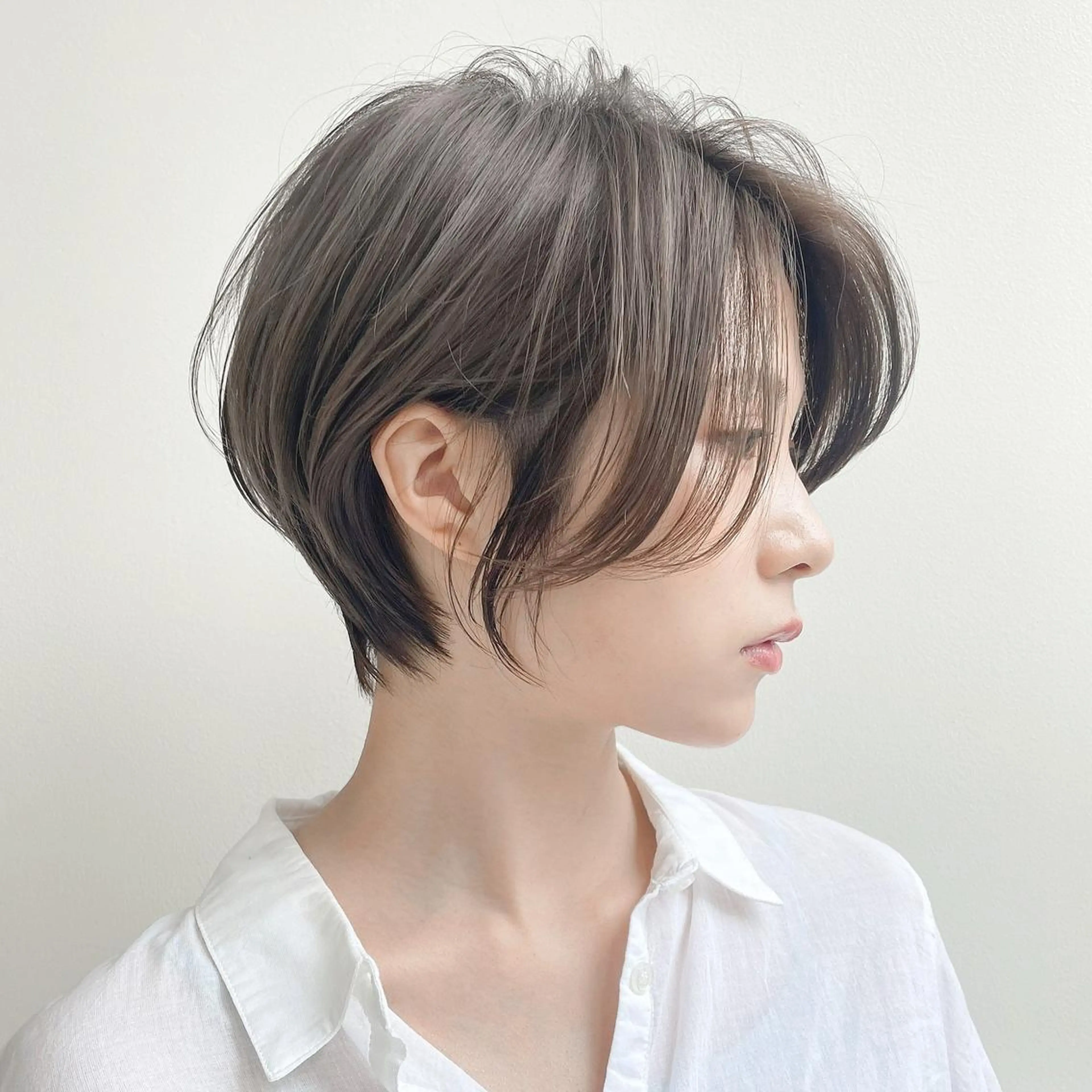 ショート カラー 宮本 聖希のヘアスタイル
