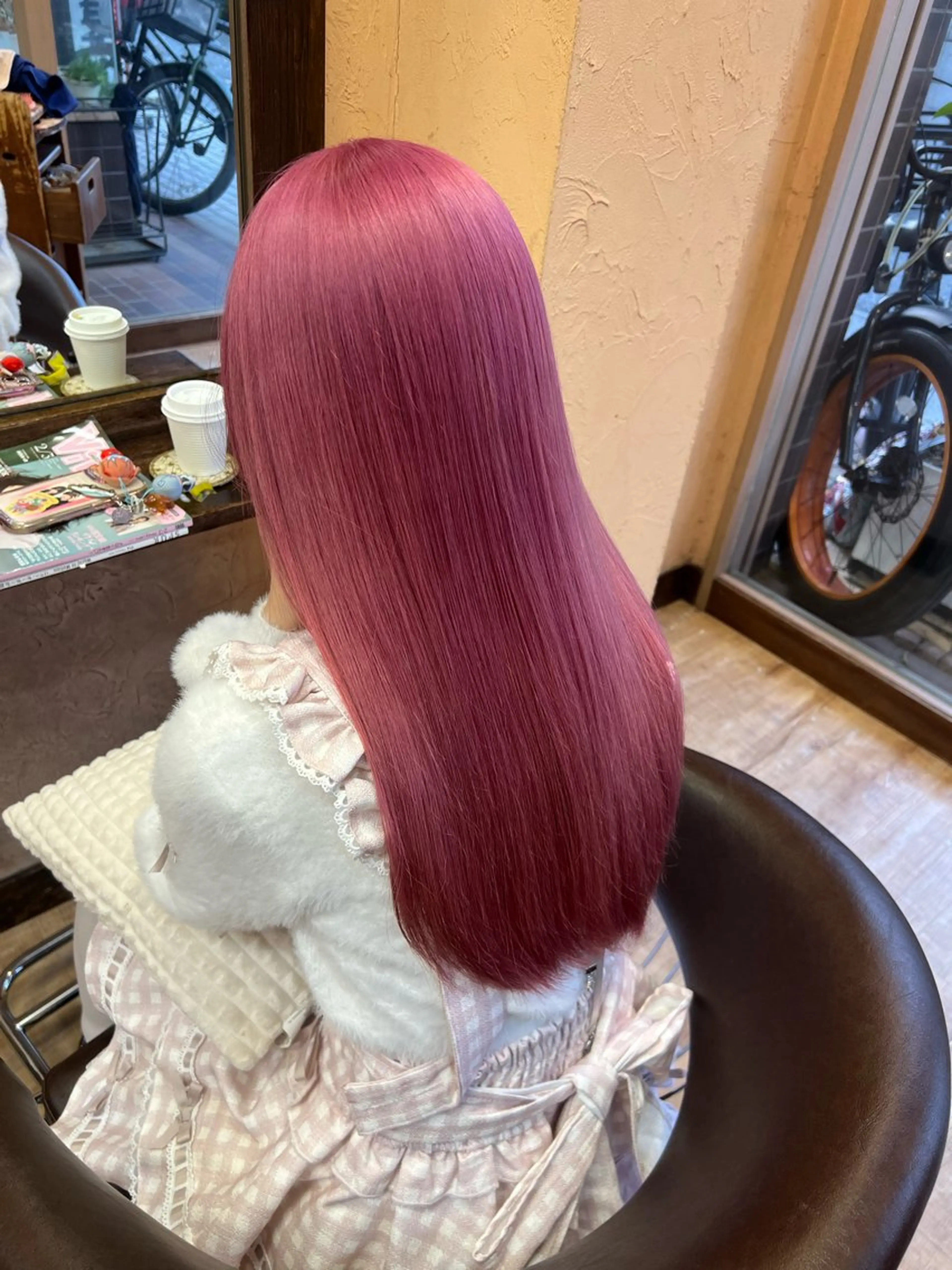 ロング ヘアカラー moremuu 舞桜🤍🫧のヘアスタイル