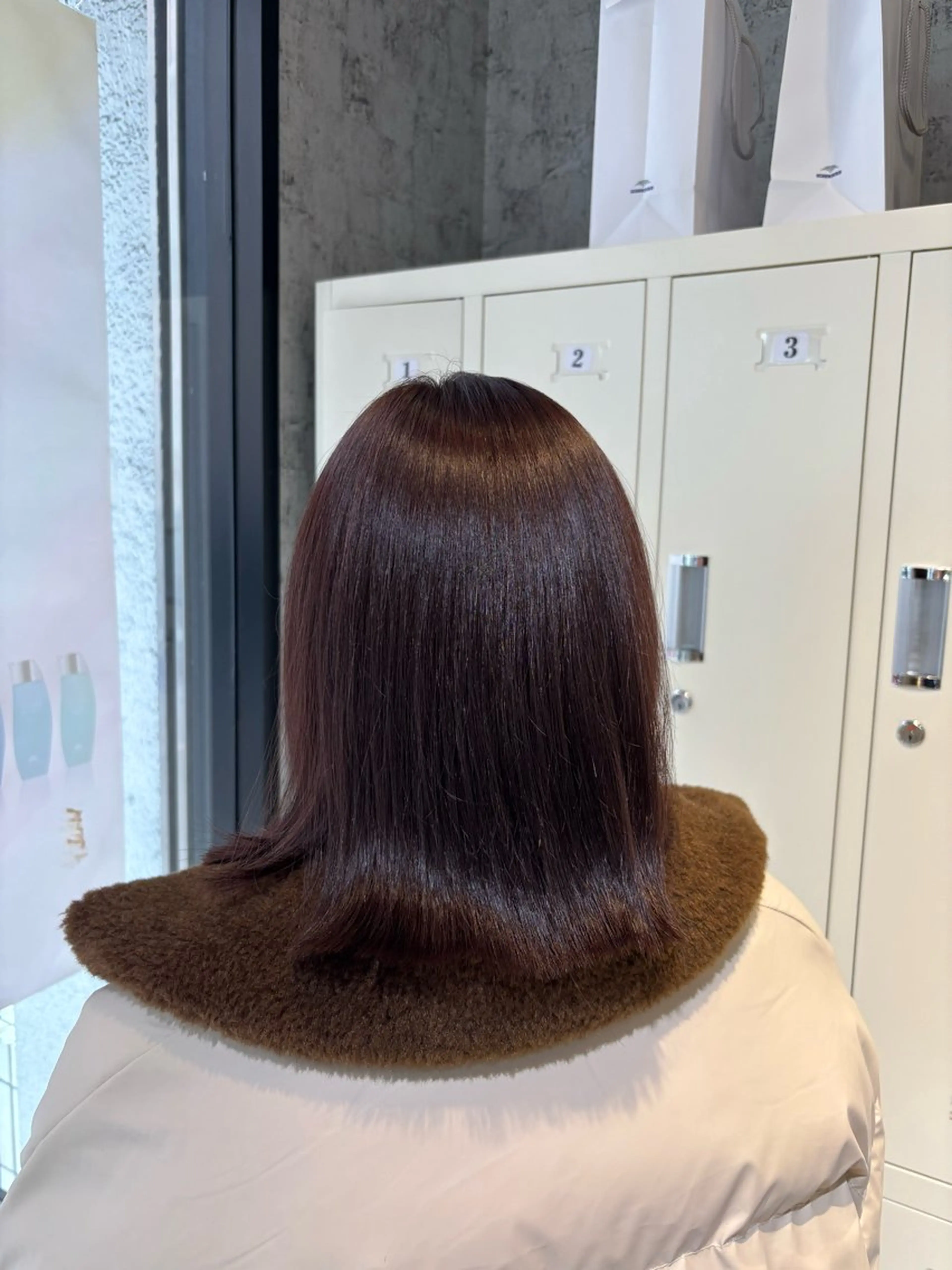 ミディアム カラー ヘアカラー トリートメント 🎀ゆい🎀 髪質改善カラー🎀のヘアスタイル