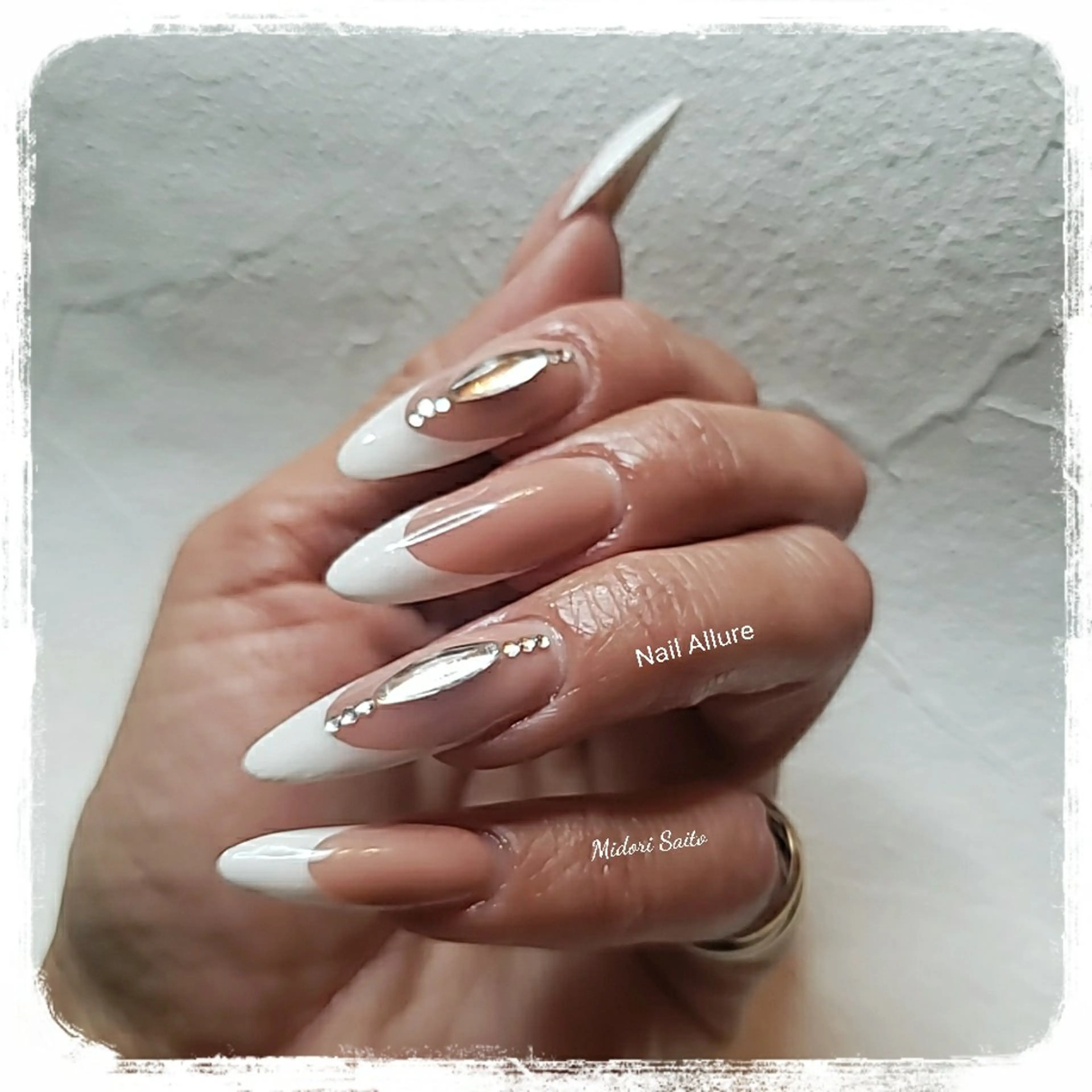 ネイル アートネイル フレンチネイル ジェルネイル スカルプネイル Nail Allure(ネイル アルーア)所属・Nail Allureのネイルデザイン