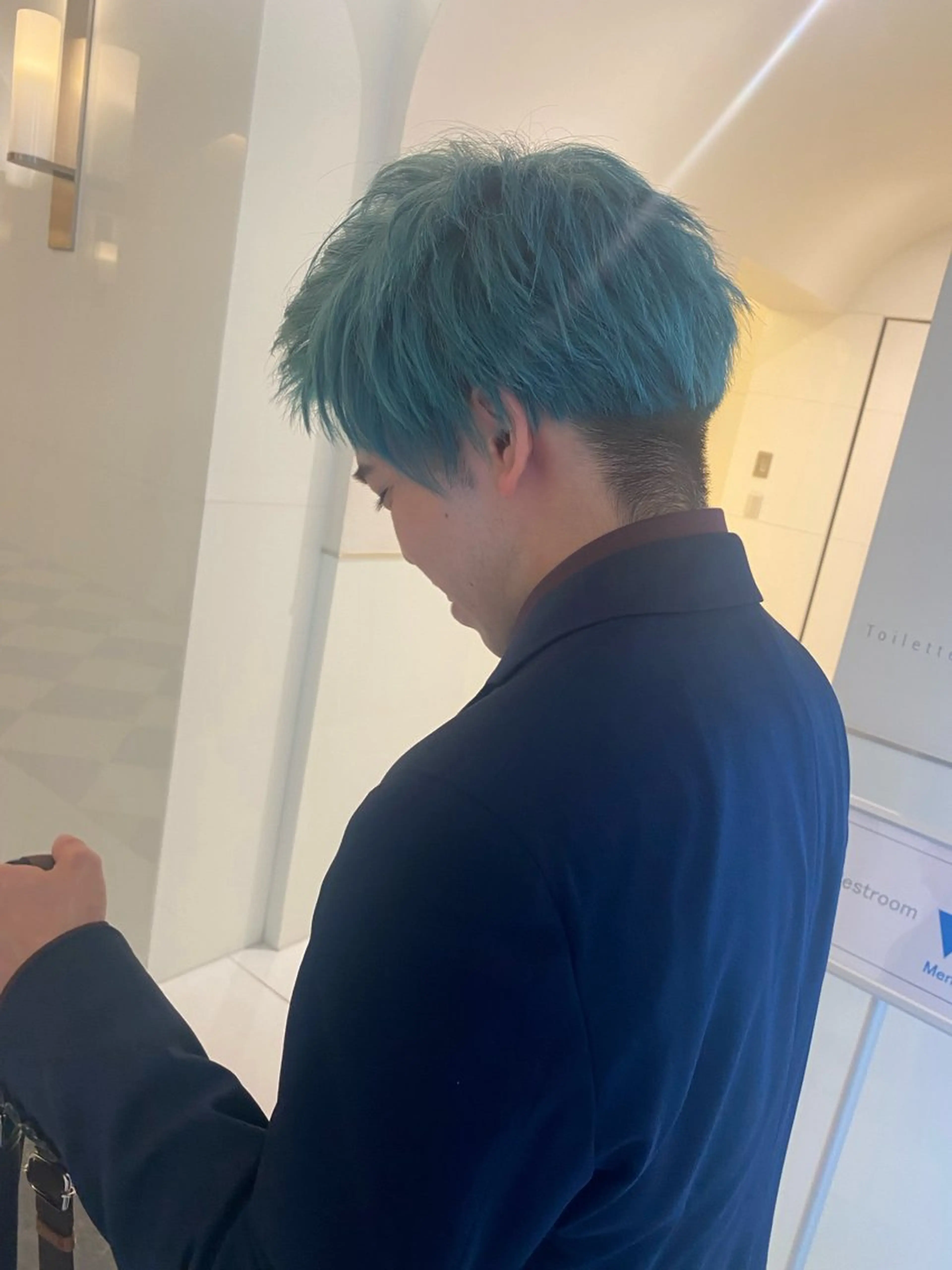 ショート カラー ダブルカラー Bish Yanaのヘアスタイル