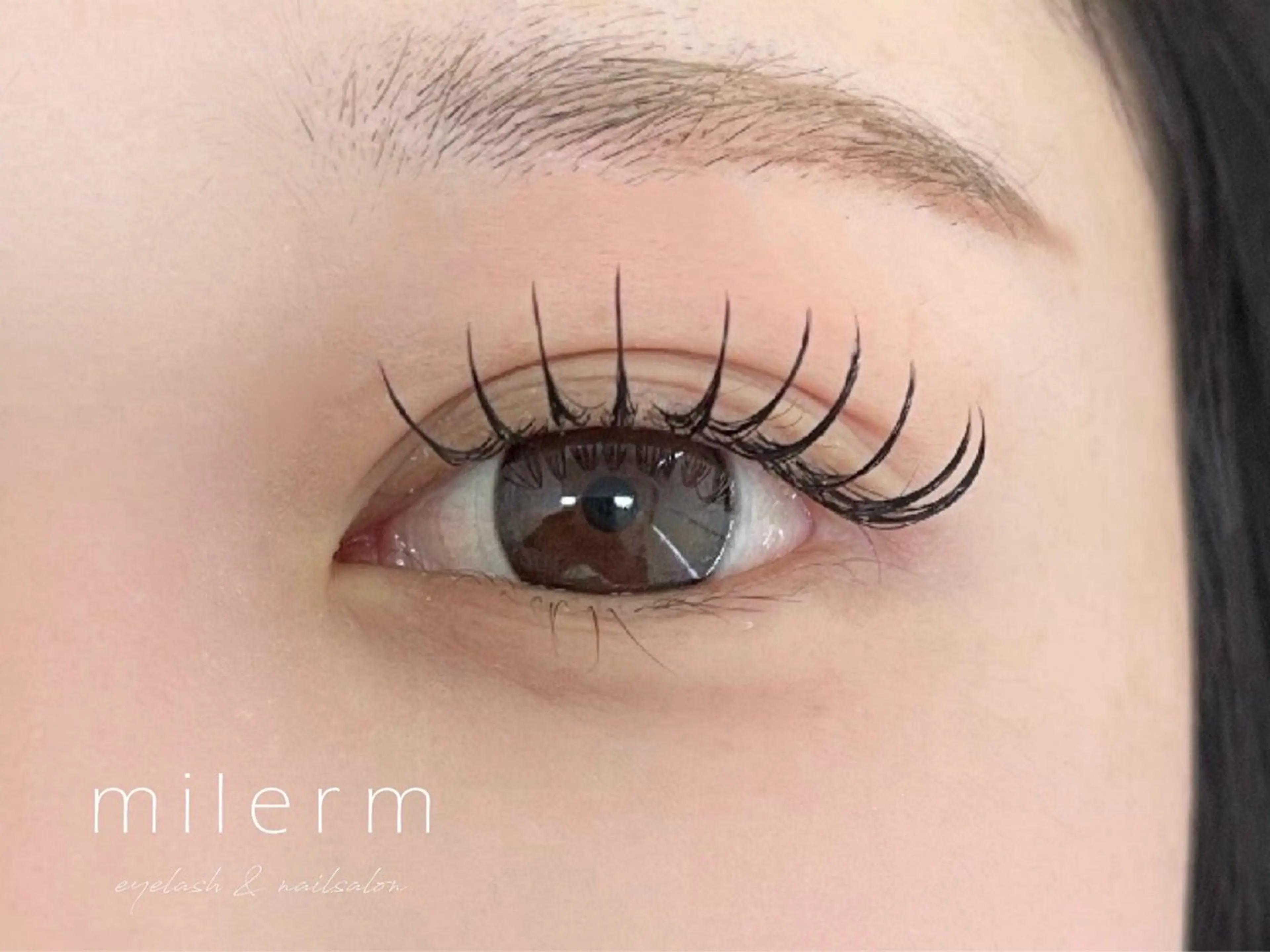 マツエク・マツパ milerm nahoのマツエク・マツパデザイン