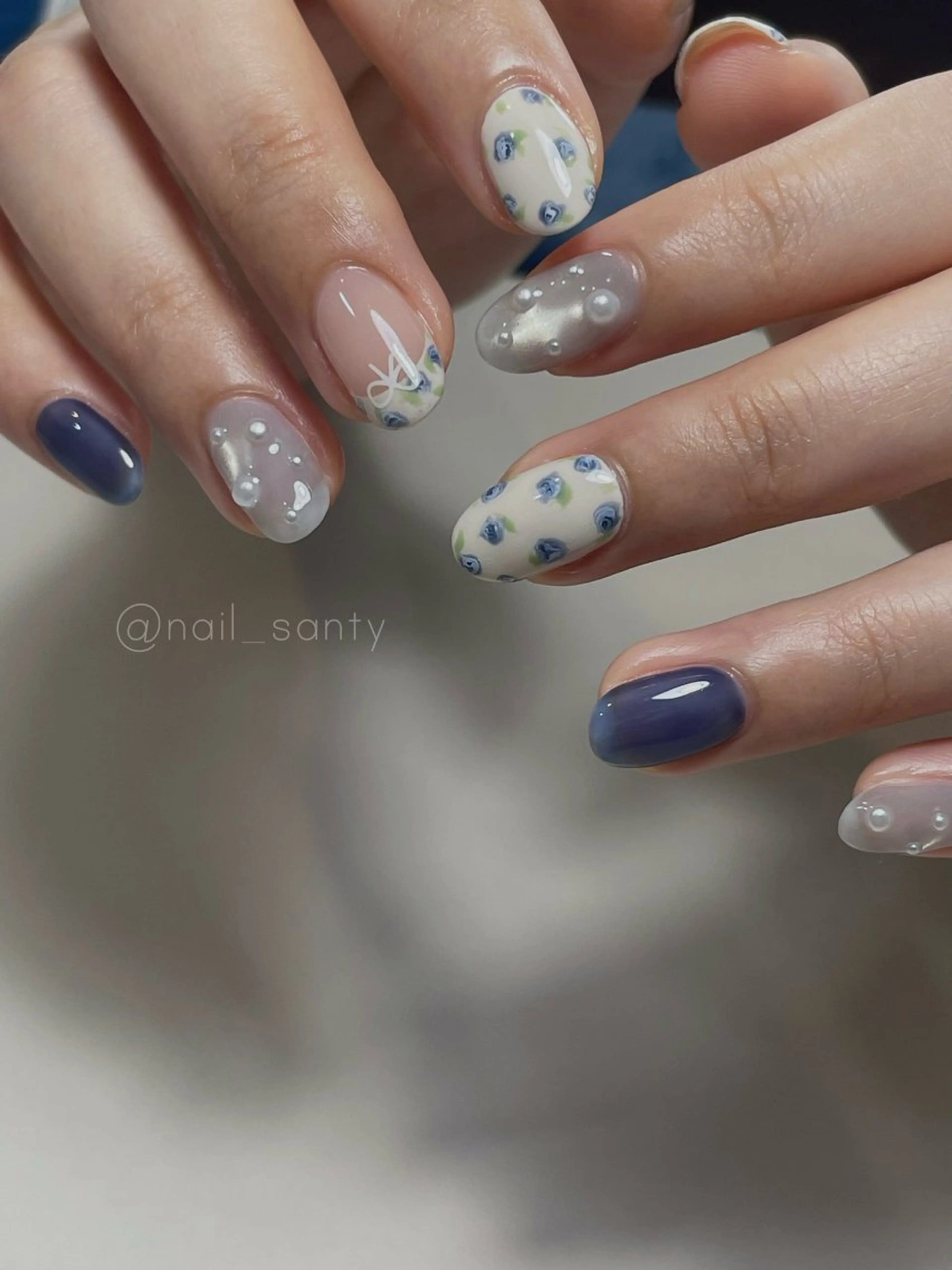 ネイル ハンドネイル Nailsalon Santy.のネイルデザイン