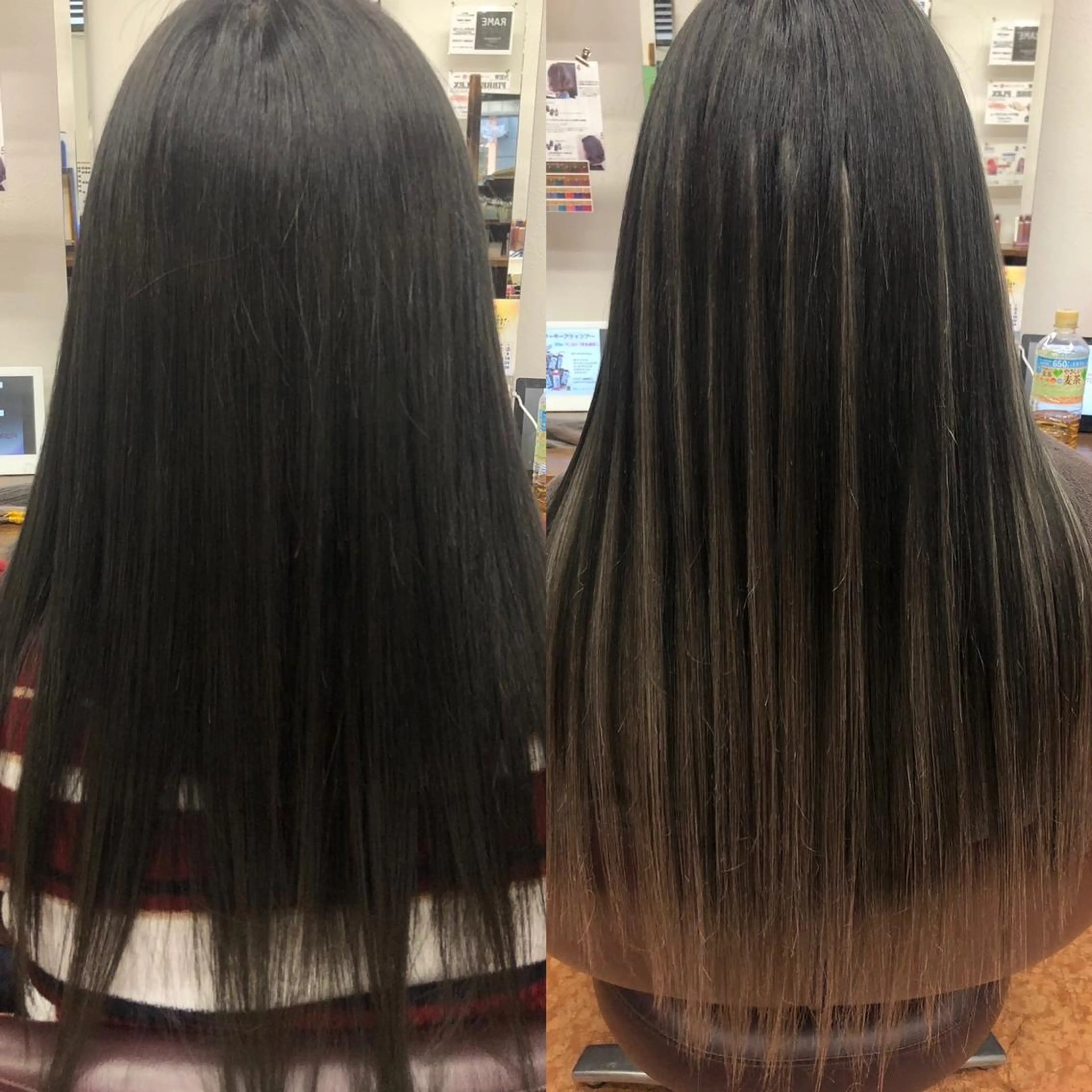 カラー ライブトレア YOSHIKIのヘアスタイル