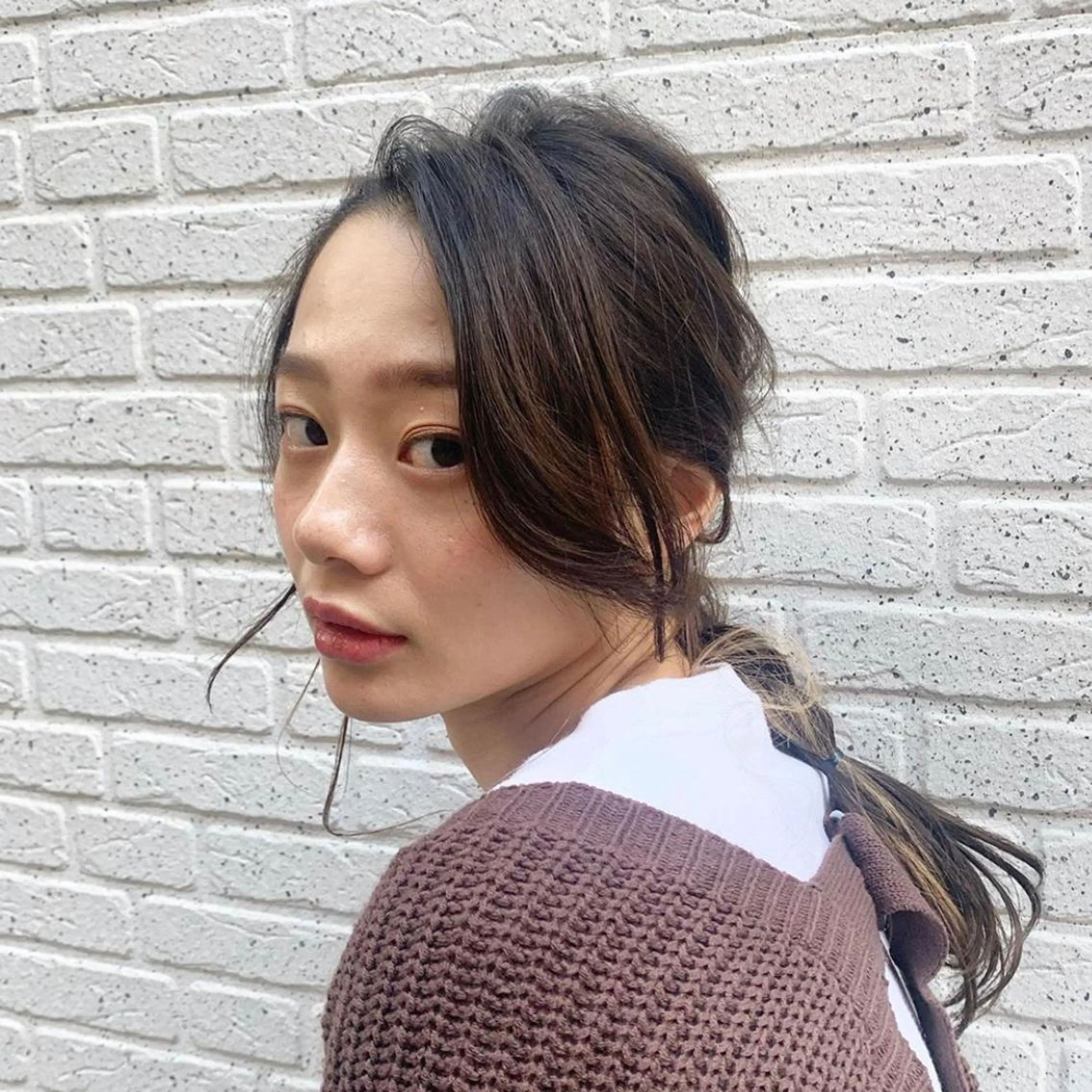 ロング ヘアアレンジ 野村 百花のヘアスタイル