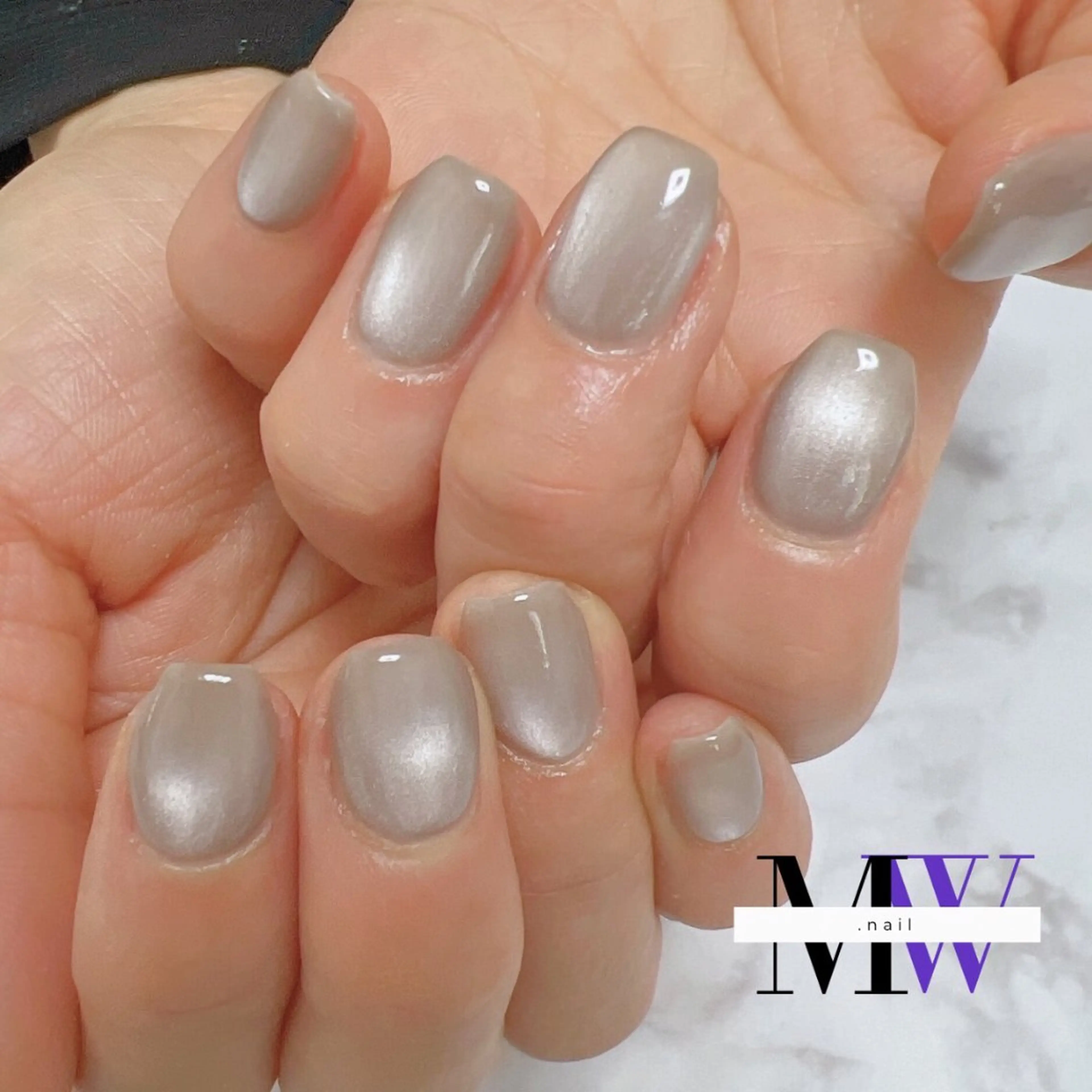 ネイル マグネットネイル ハンドネイル MW .nailのネイルデザイン