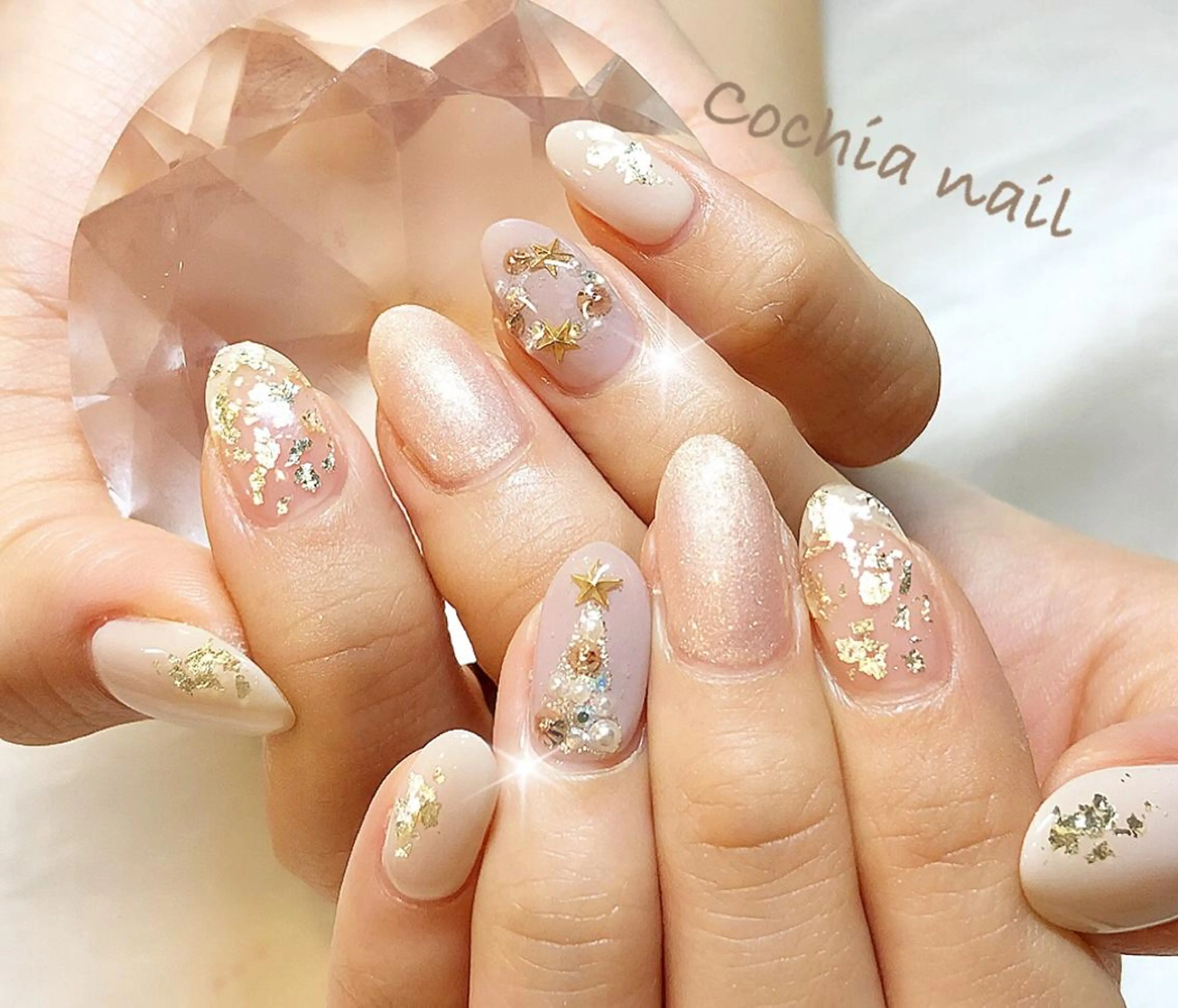 ネイル ハンドネイル ☆Cochia nail☆のネイルデザイン