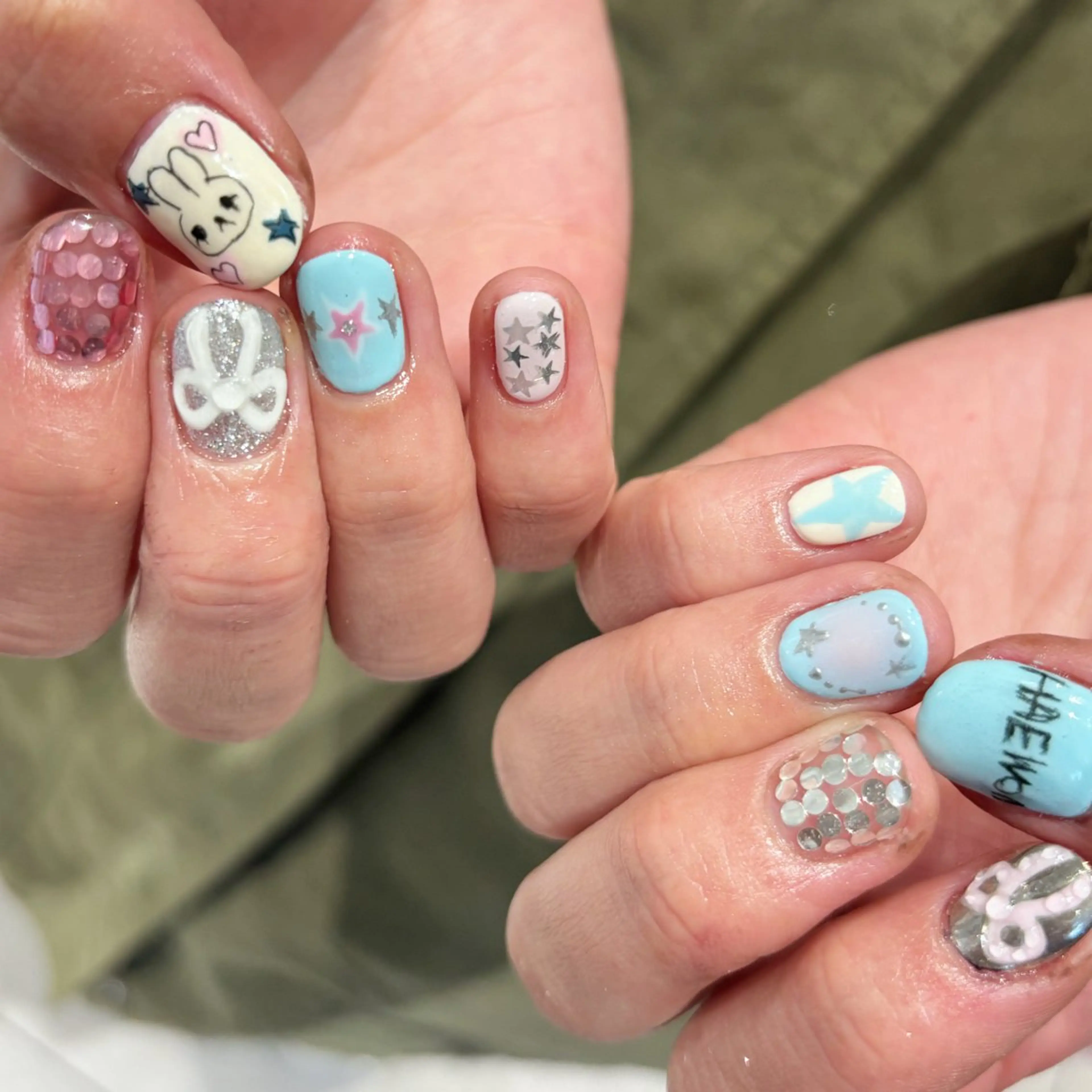 ネイル 韓国ネイル ハンドネイル Kureha/ネイル トレンドヘアのマツエク・マツパデザイン