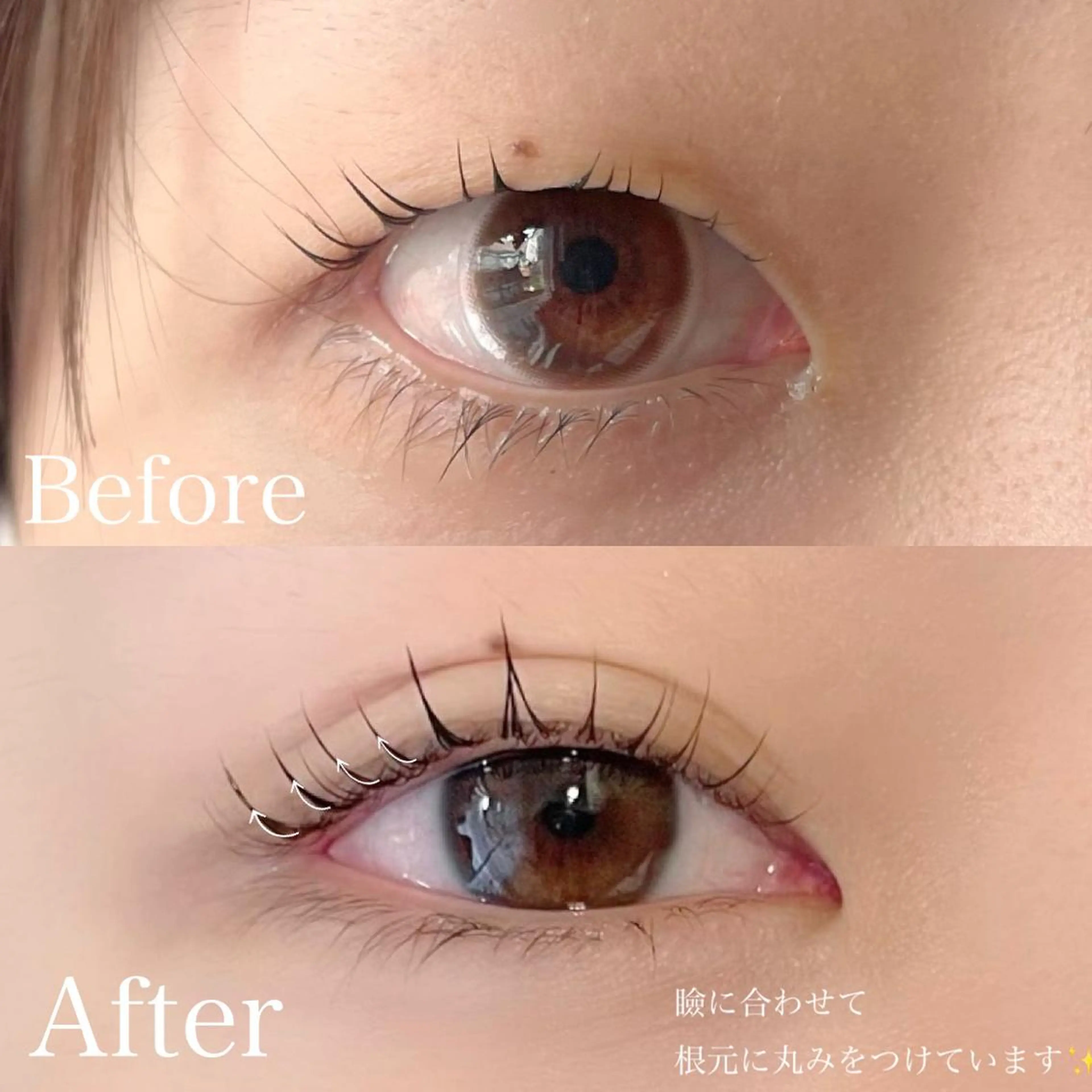 マツエク・マツパ パリエクまつげパーマ /LED/中谷のマツエク・マツパデザイン