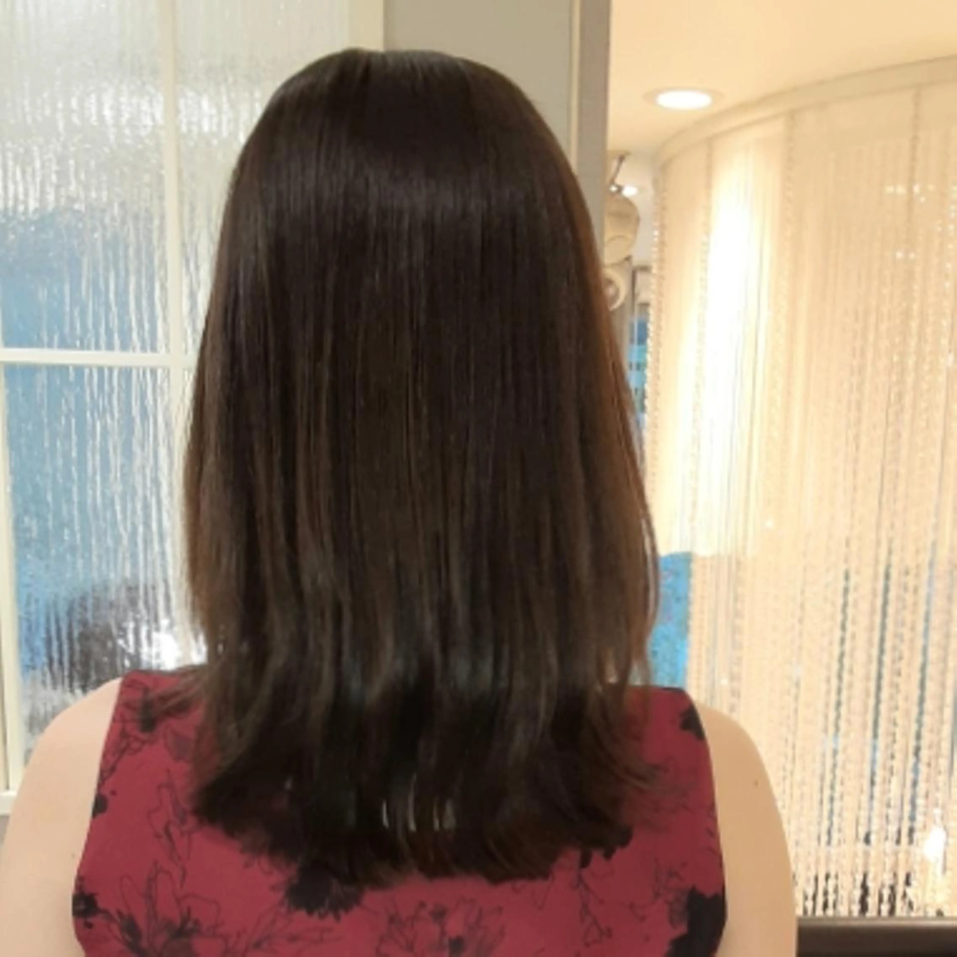セミロング トリートメント 酸熱トリートメント トリートメント  知念　香トータル ビューティー🌷のヘアスタイル