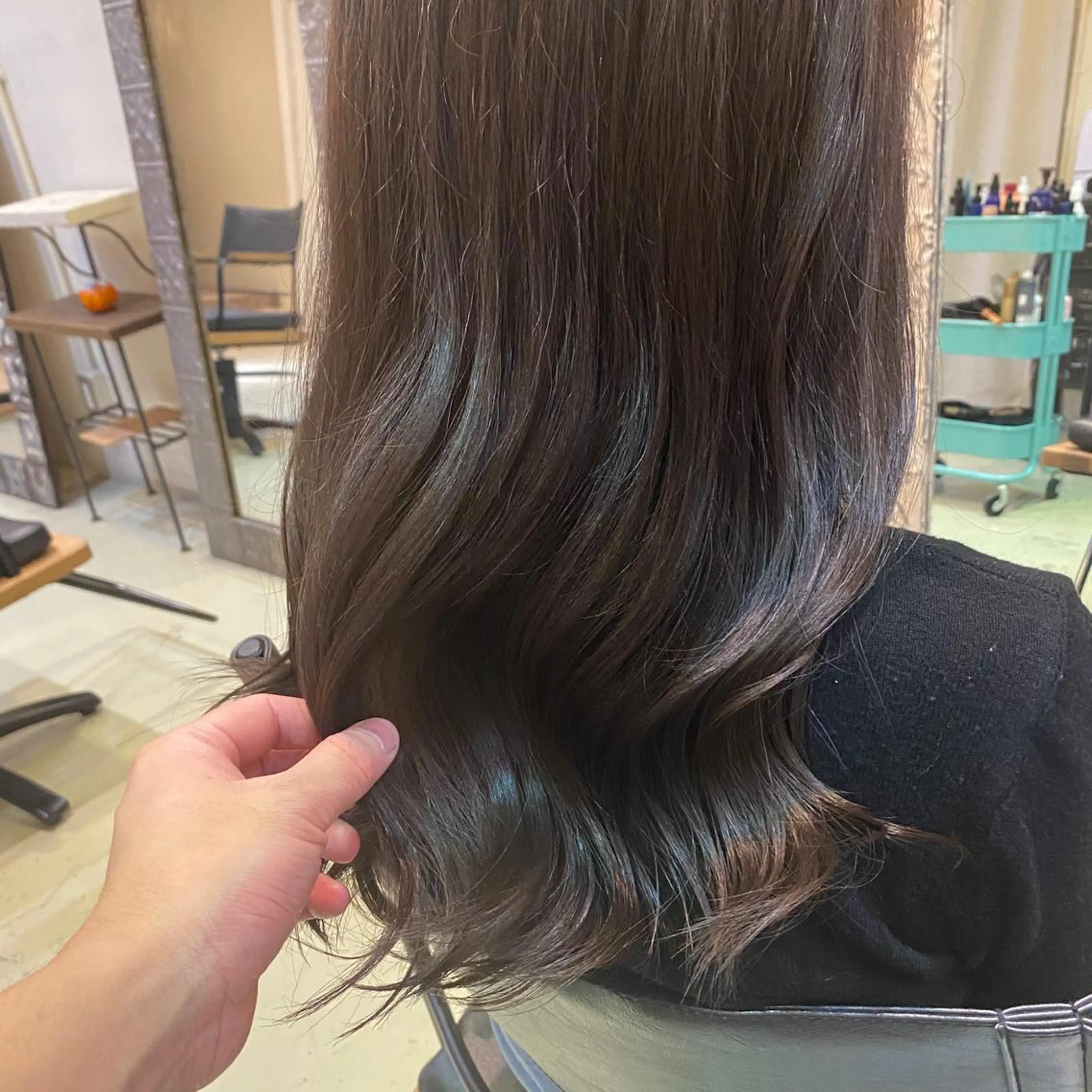 ロング カラー トリートメント 谷九/天王寺/上本町 ショート/ボブ/北川のヘアスタイル