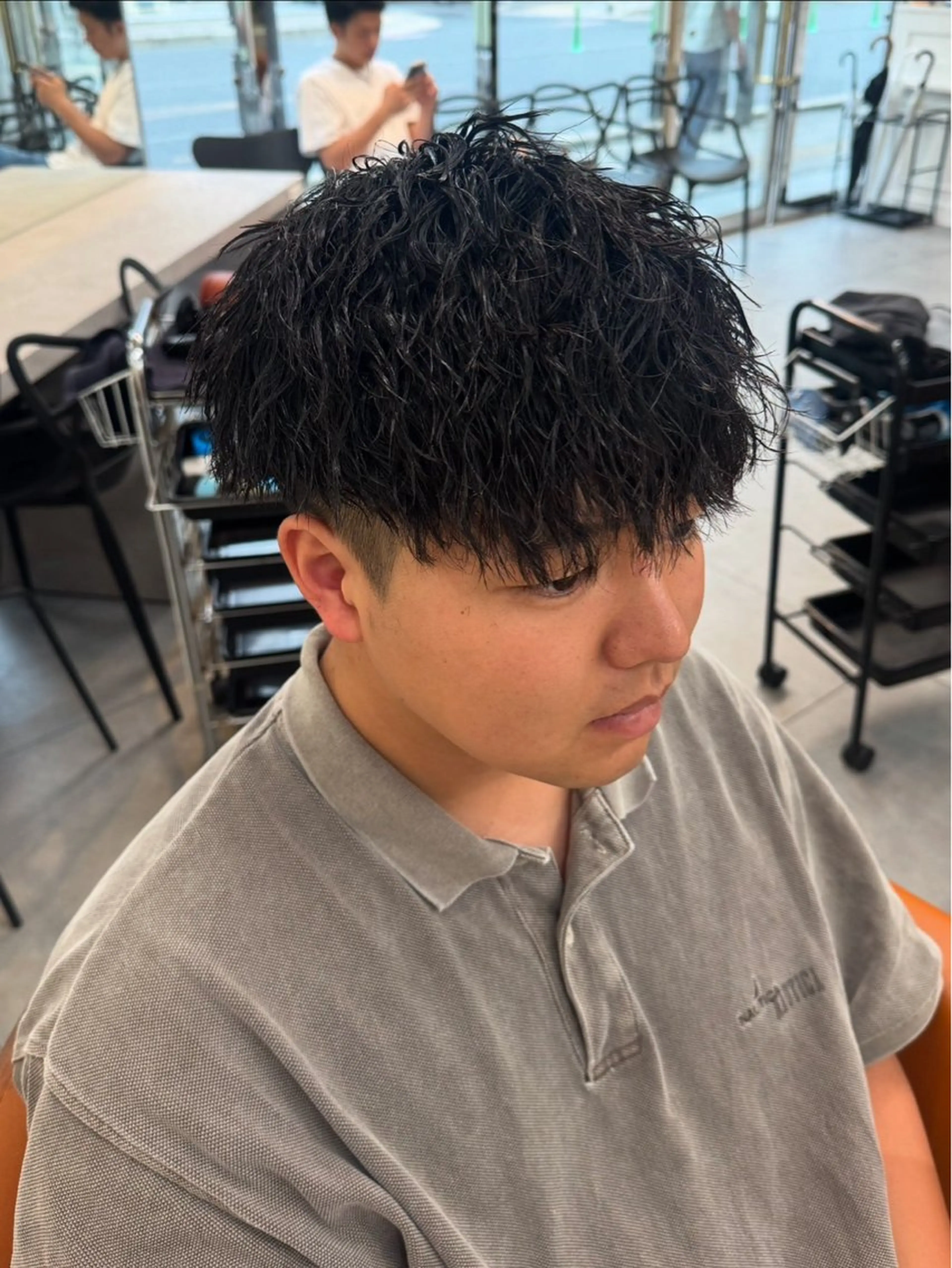 メンズ 京都駅メンズサロン マッシュのヘアスタイル