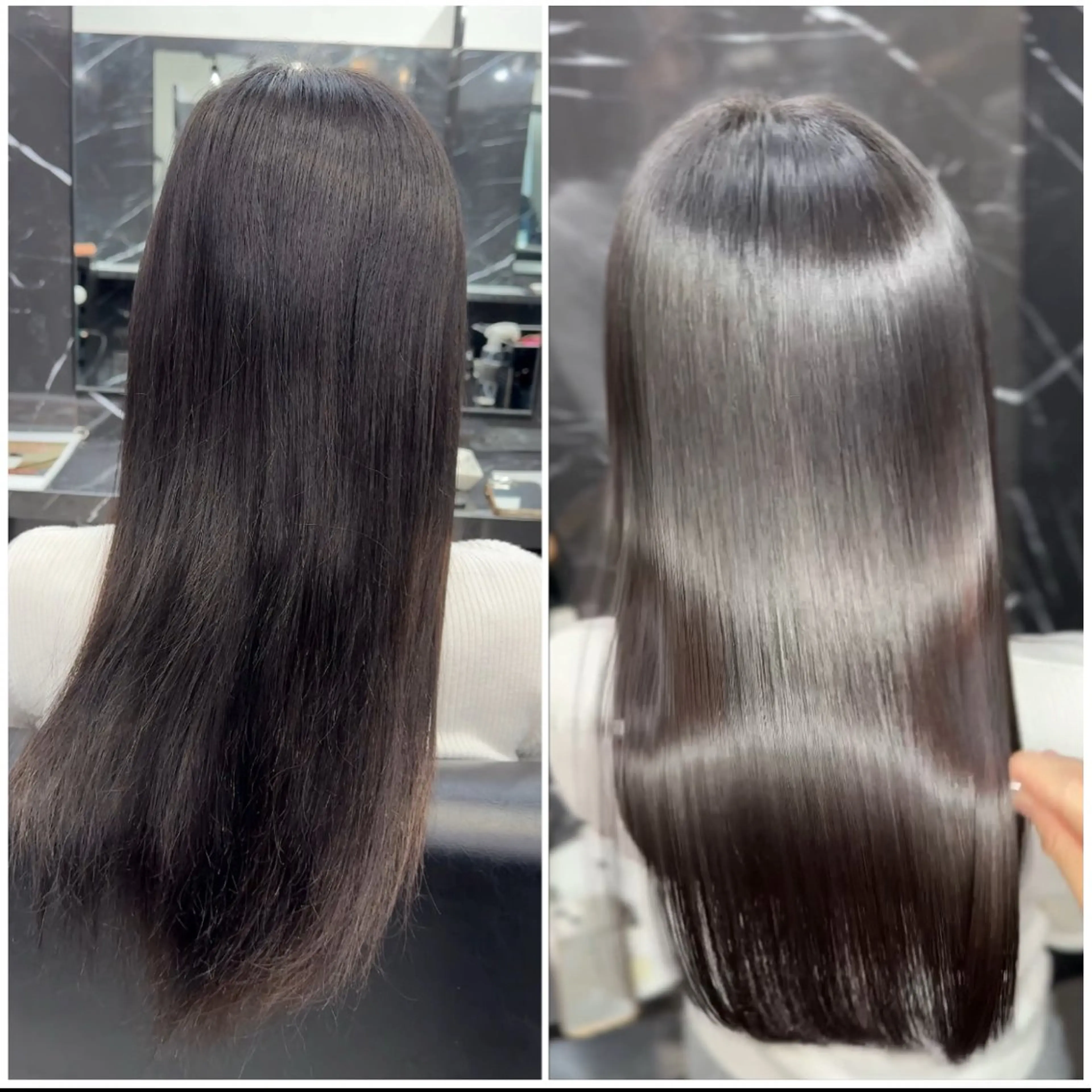 ロング JIN|乾かしただけ 美髪矯正本格髪質改善のヘアスタイル