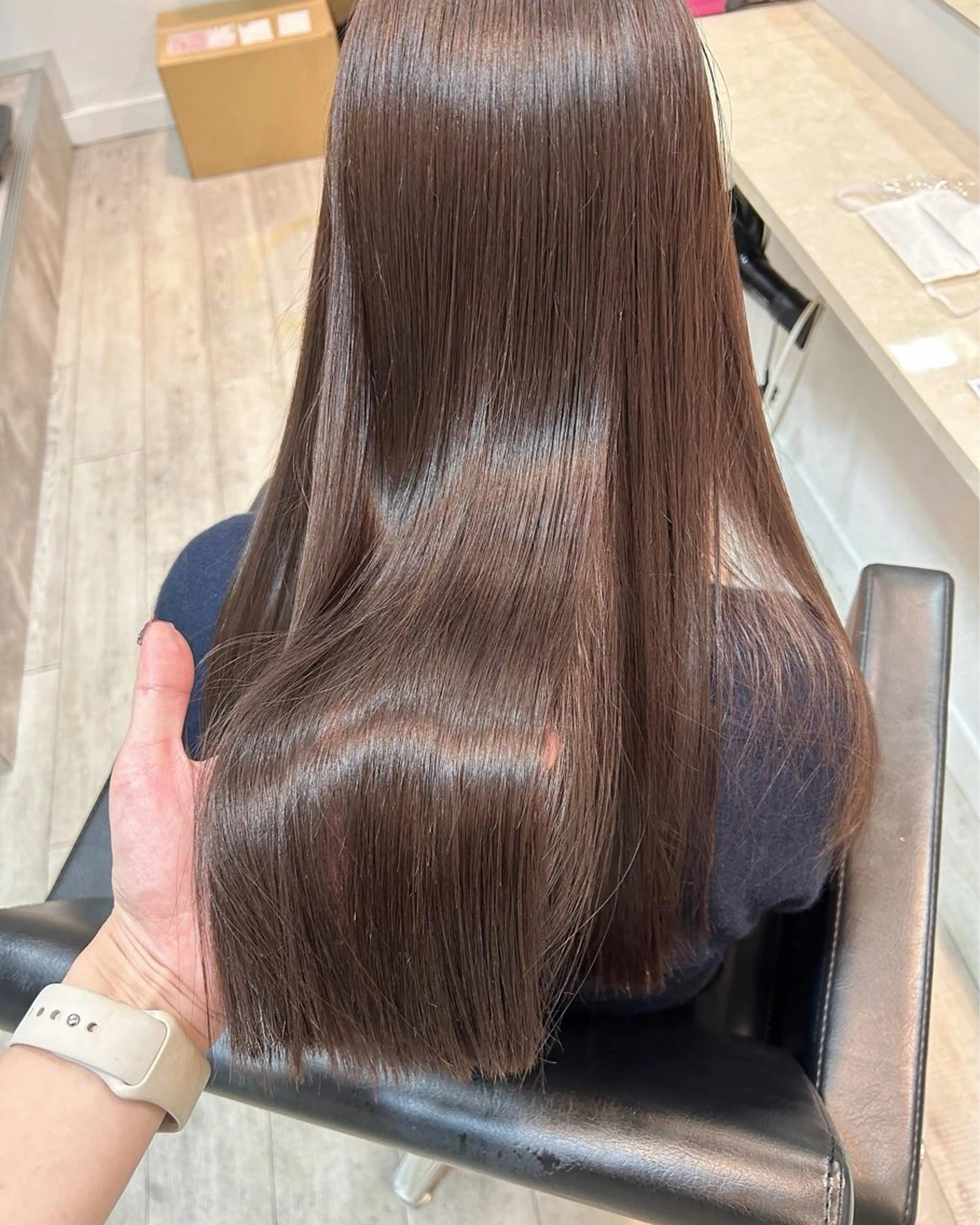 ロング カラー パーマ ヘアアレンジ メンズ ワット 原宿のヘアスタイル