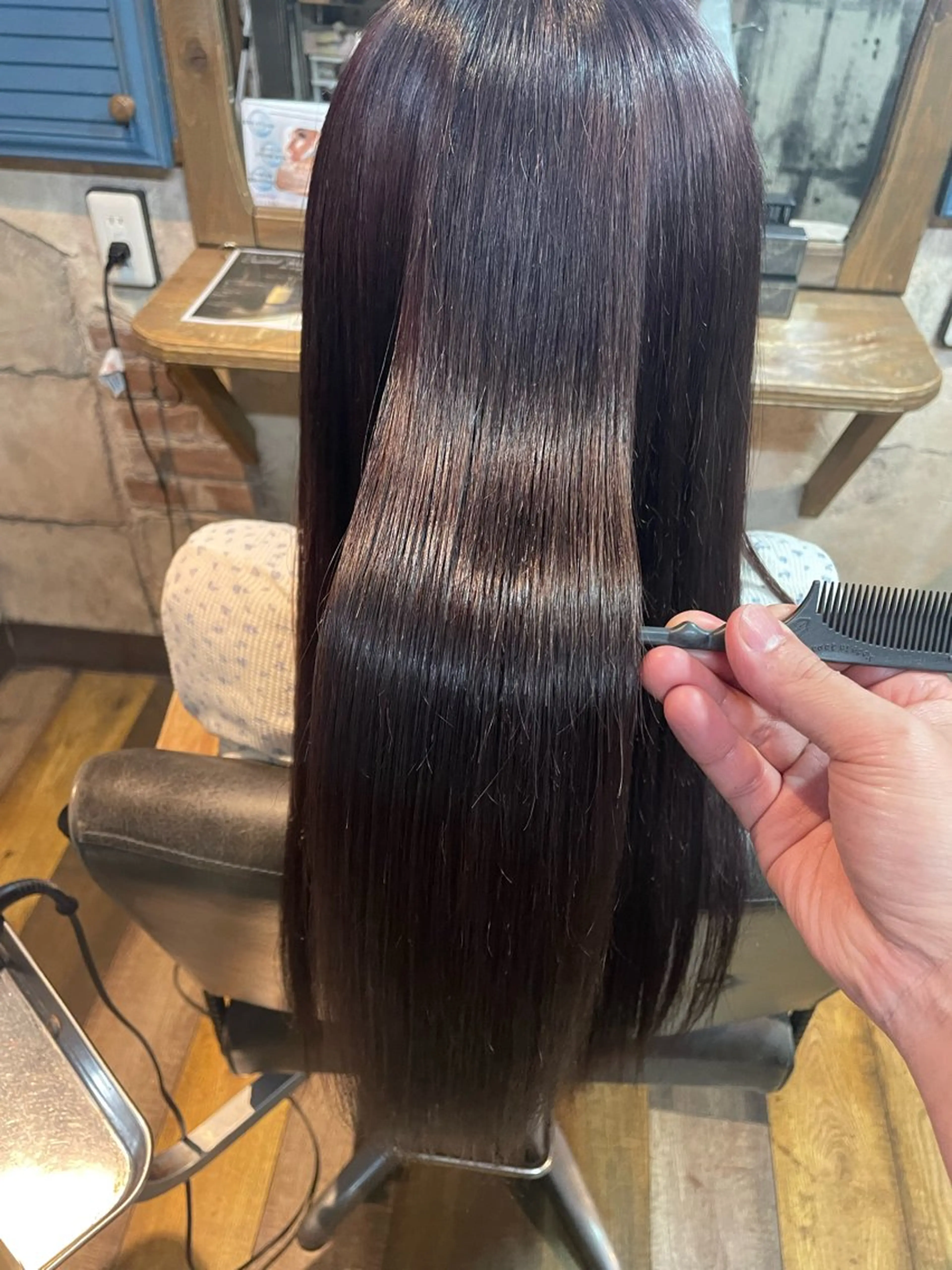 ロング カラー 加藤 正祥のヘアスタイル