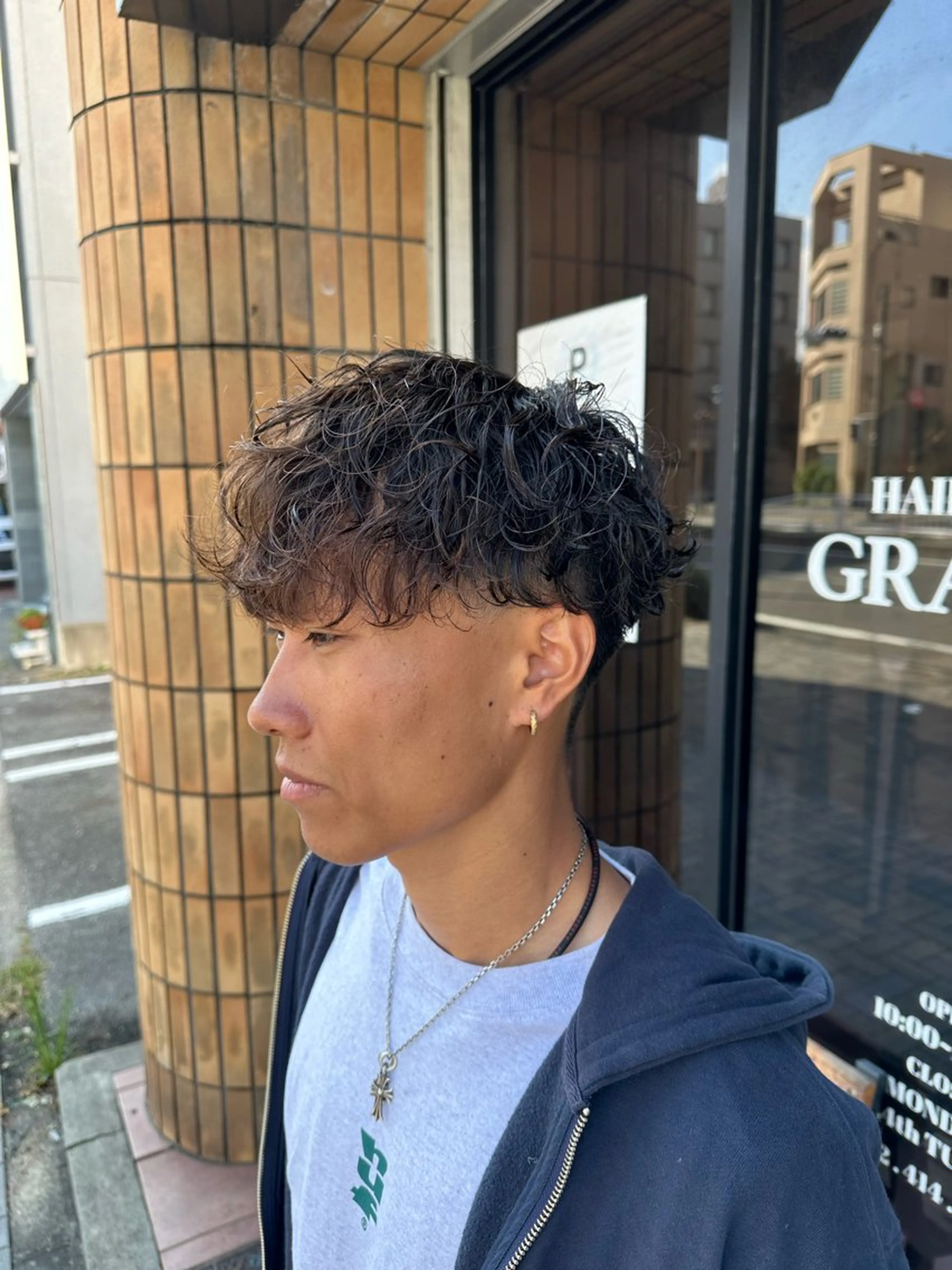 【新規限定クーポン】メンズカット+トレンドパーマの写真