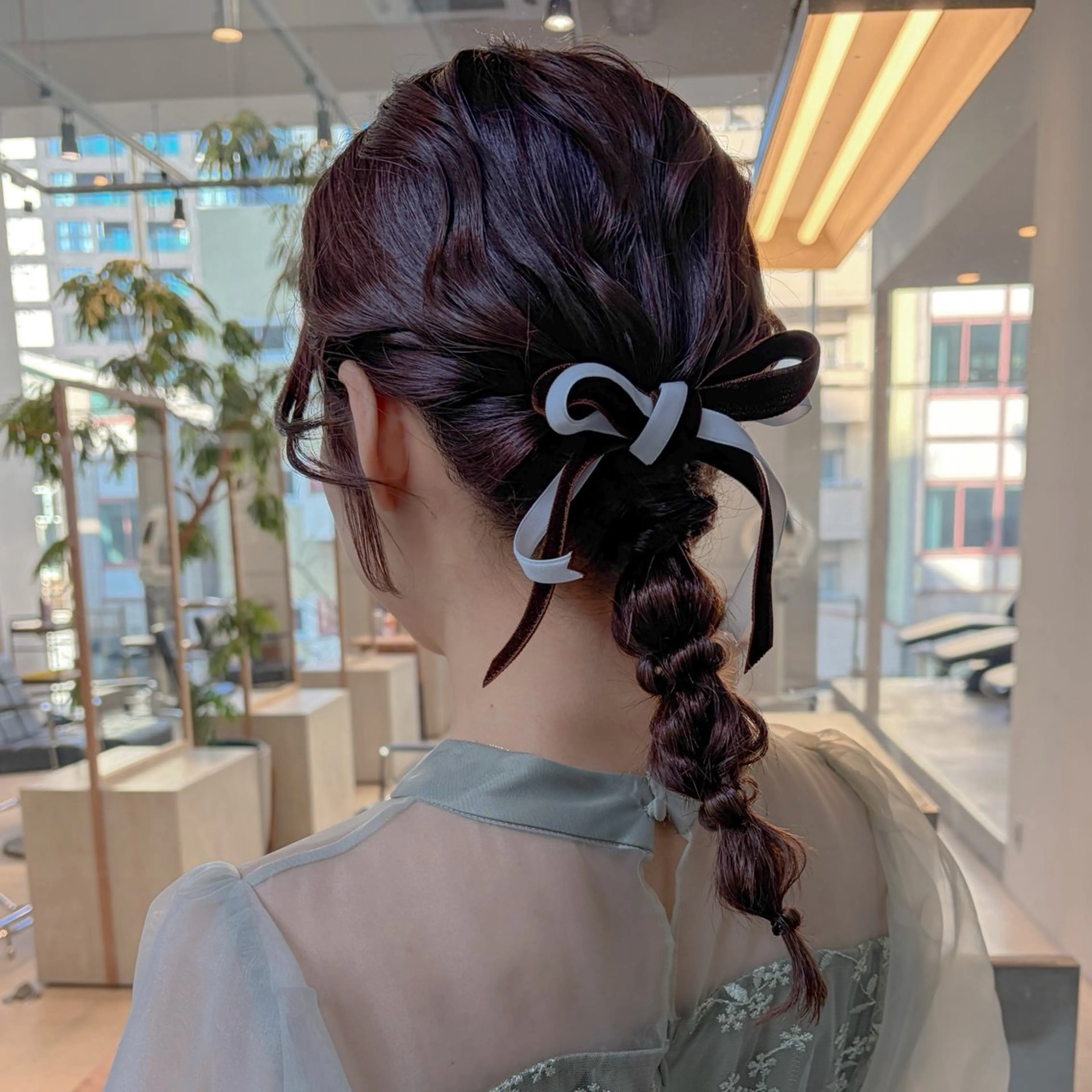ヘアセットの写真