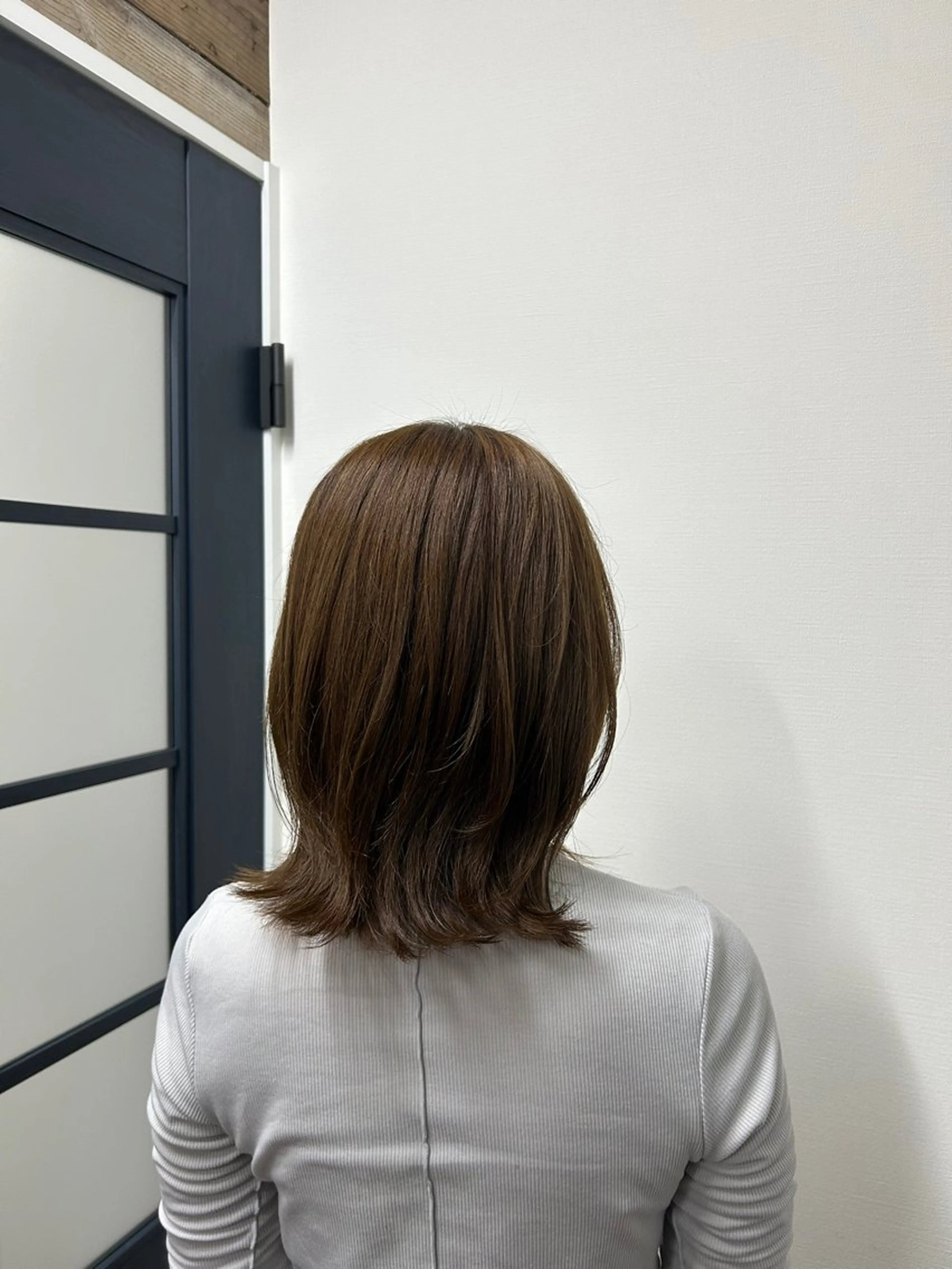 ミディアム カット 縮毛矯正 トリートメント ナナミ-YUCCA モデル様募集中のヘアスタイル